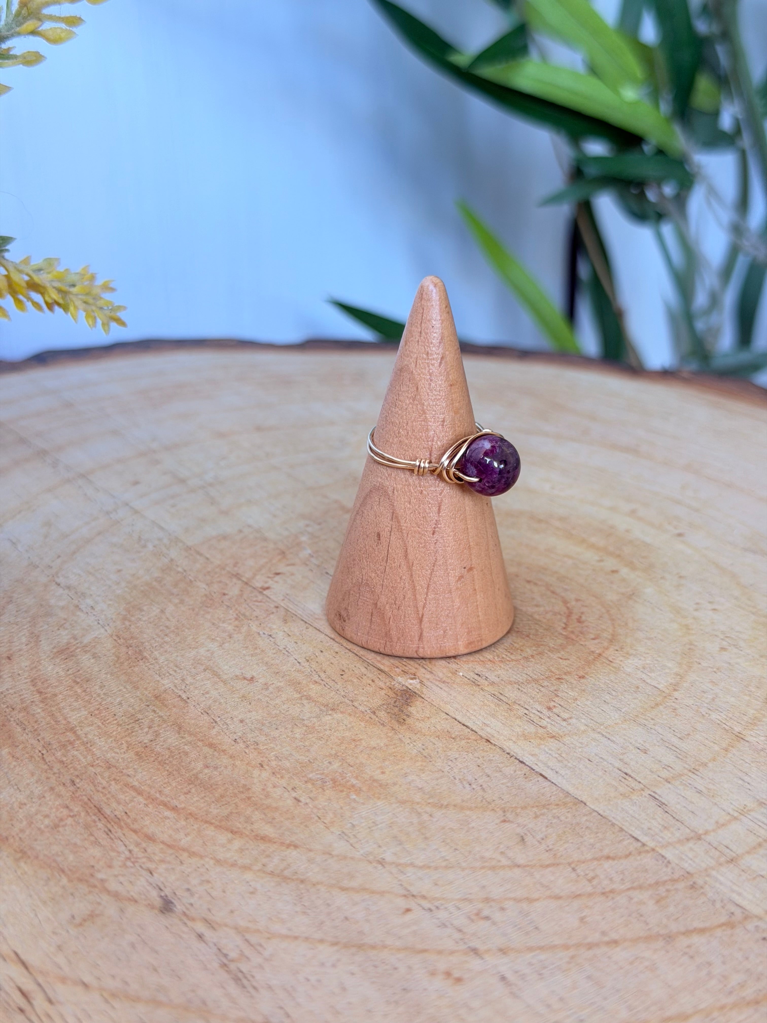 Bague Rubélite