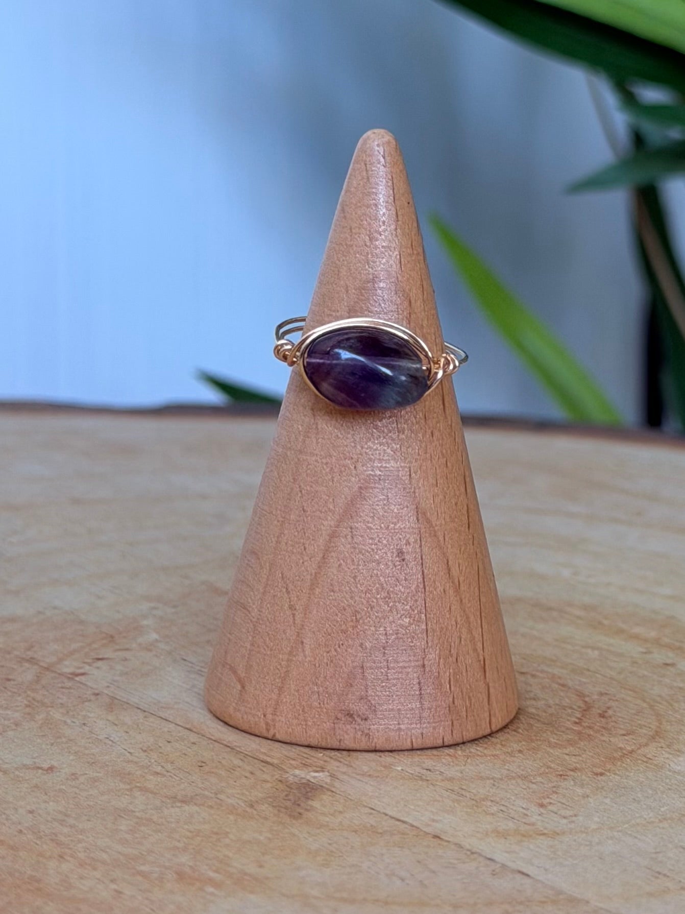 Bague fluorite
