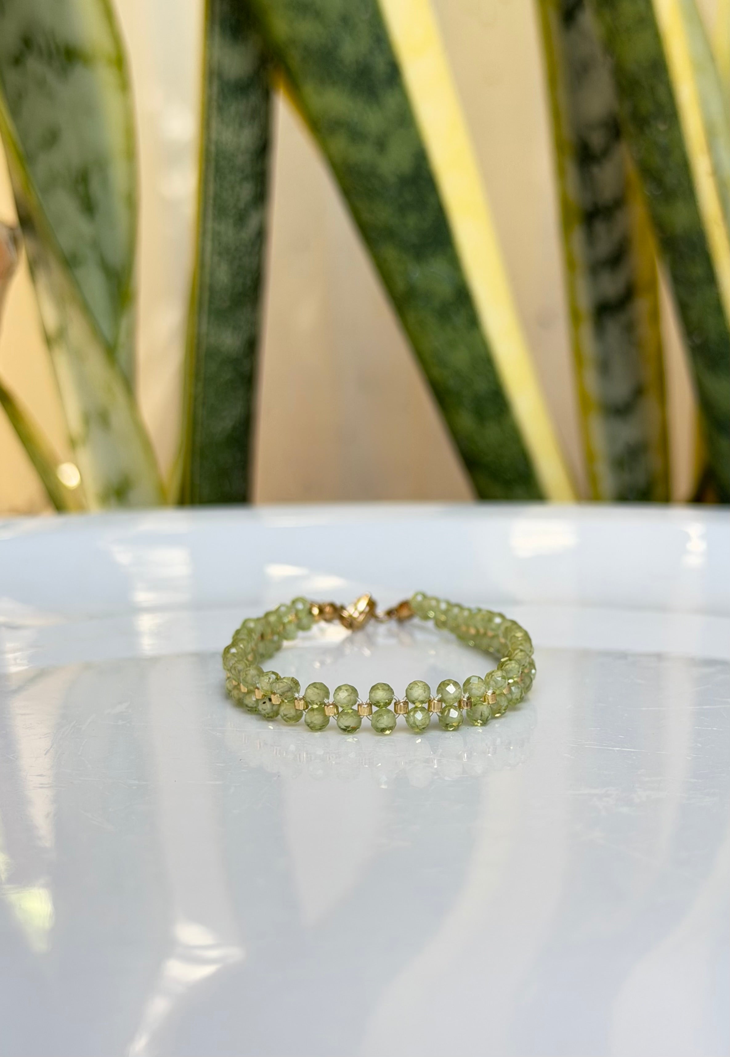 Bracelet Péridot