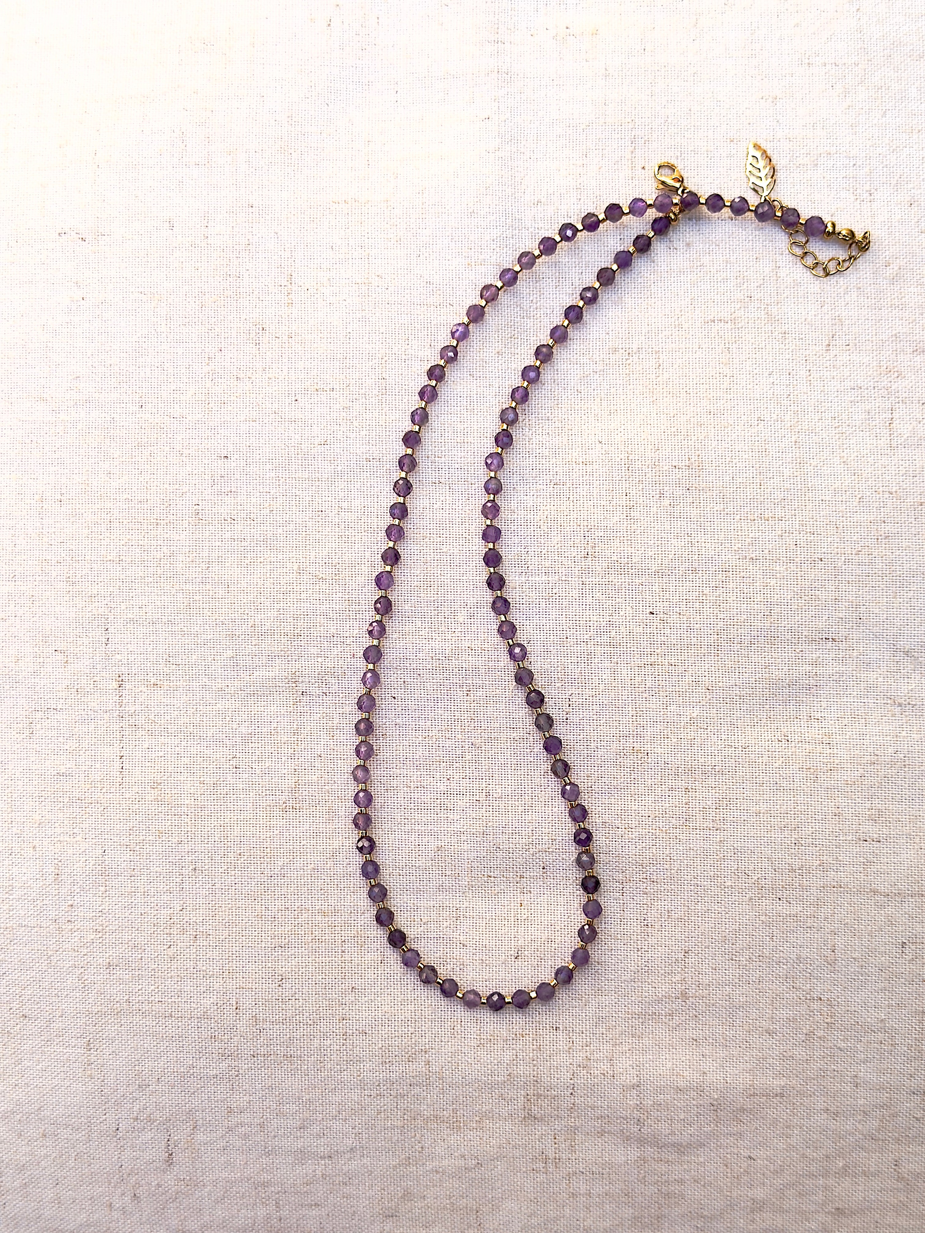 Collier Elia - Améthyste