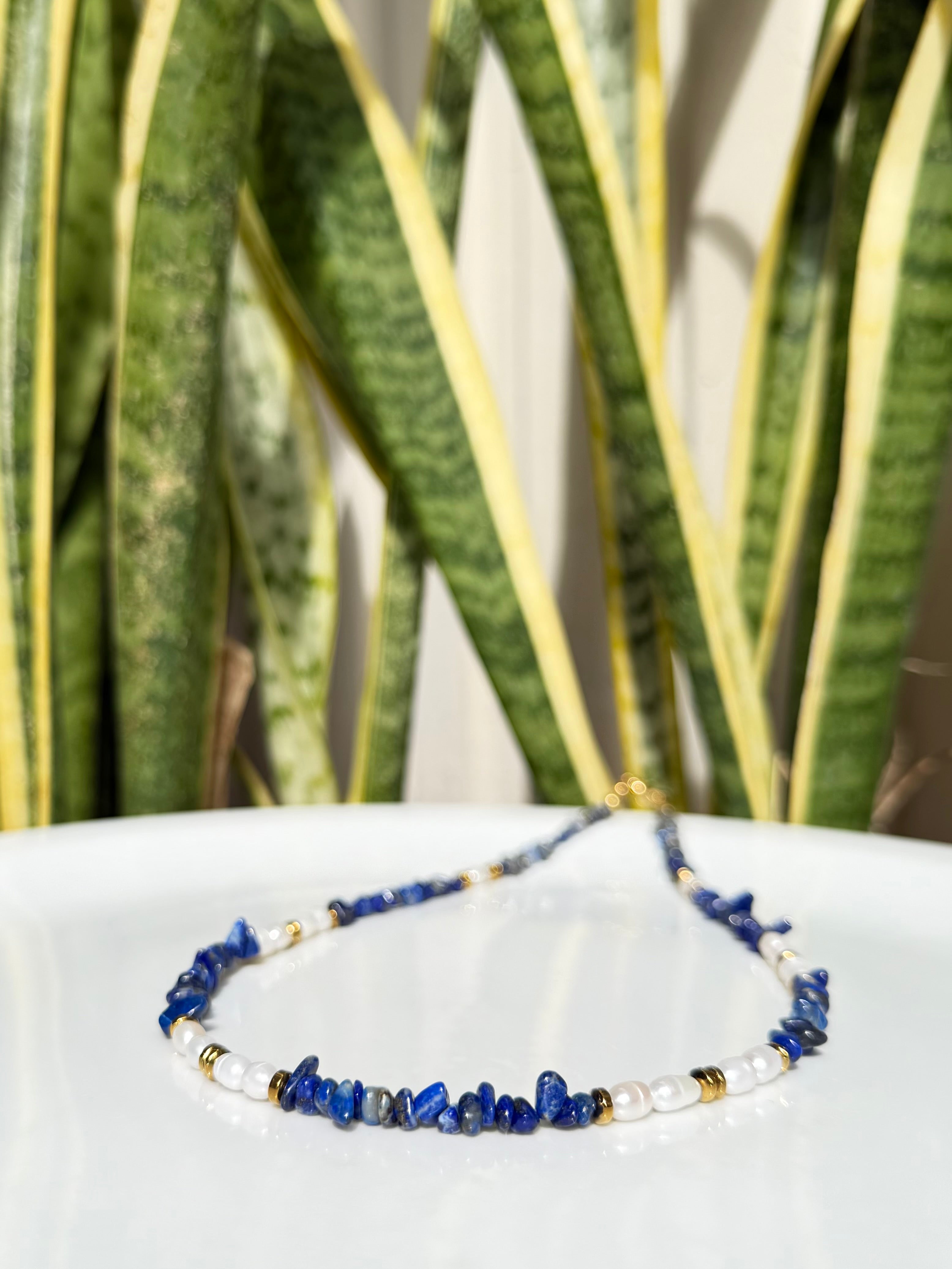 Collier Lapis-lazuli