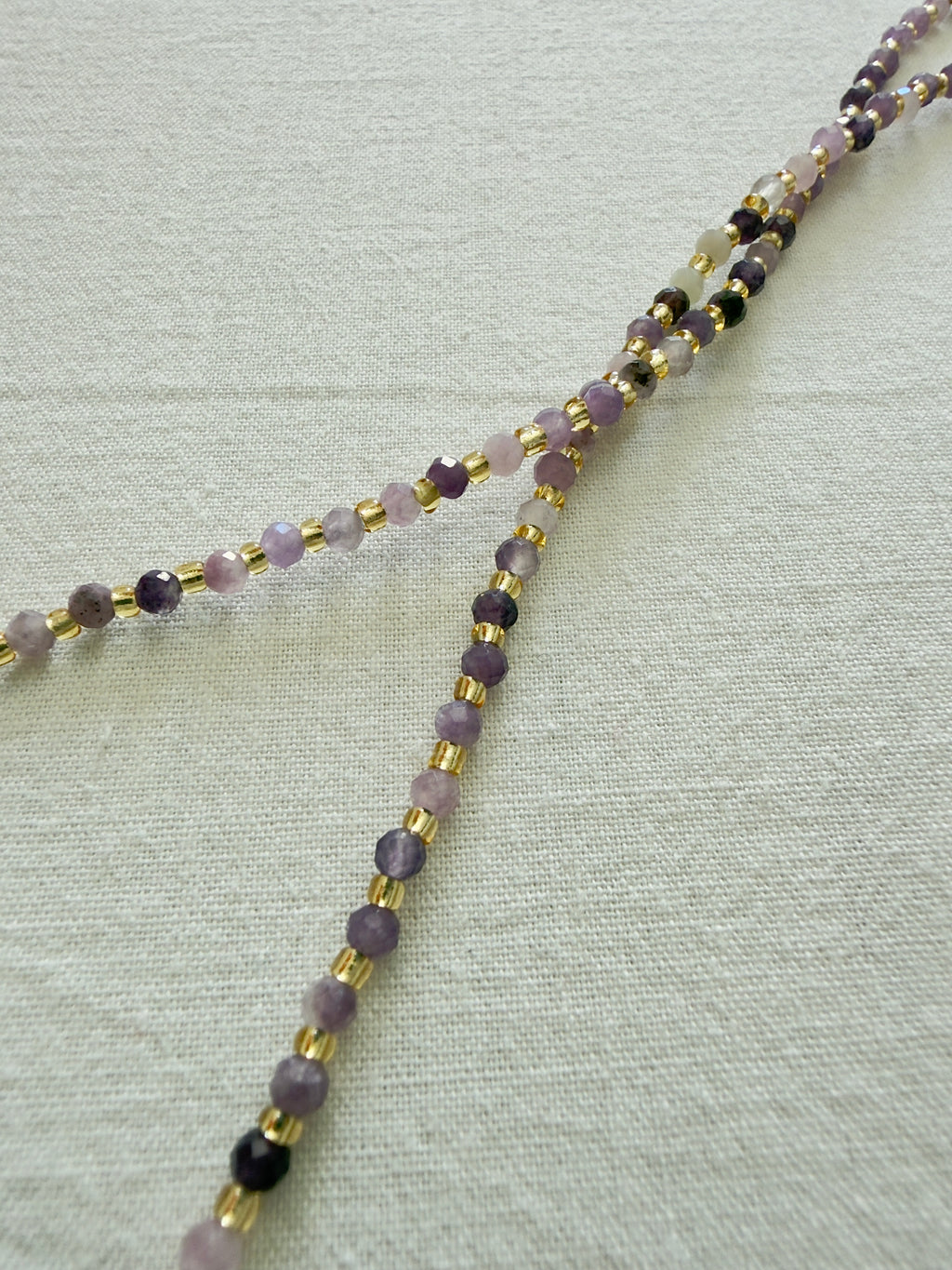 Collier Léna - Lépidolite