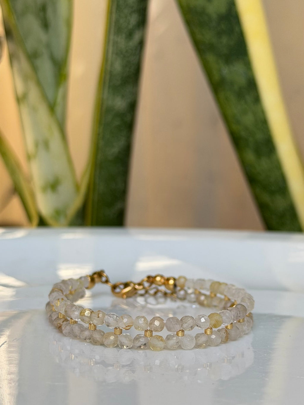 Bracelet Quartz Rutile