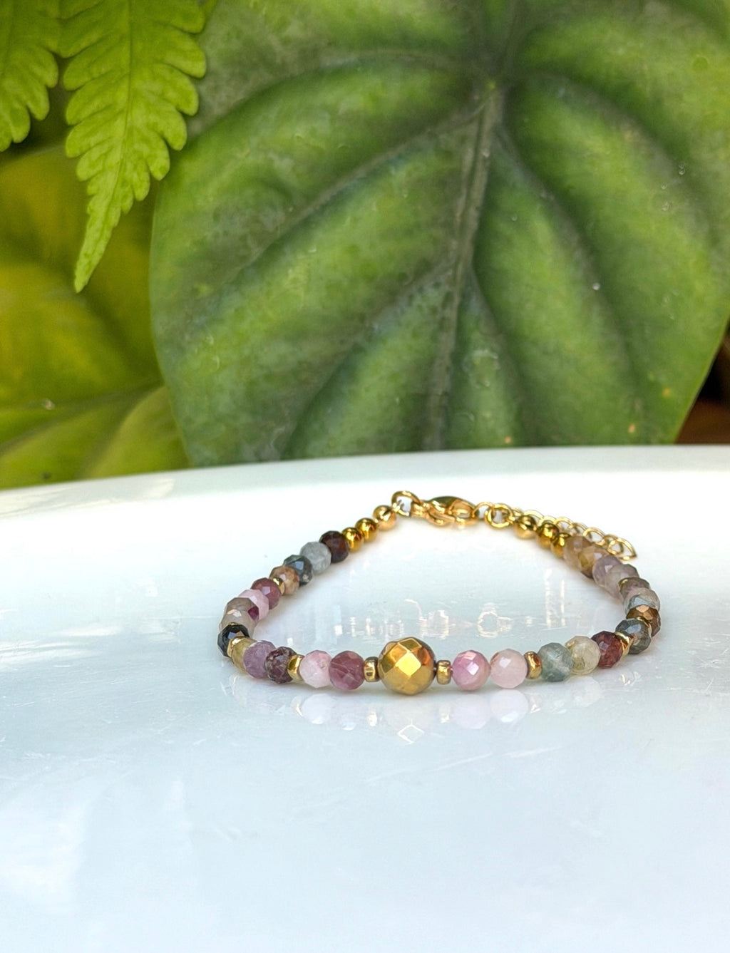 Bracelet Tourmaline multicolore