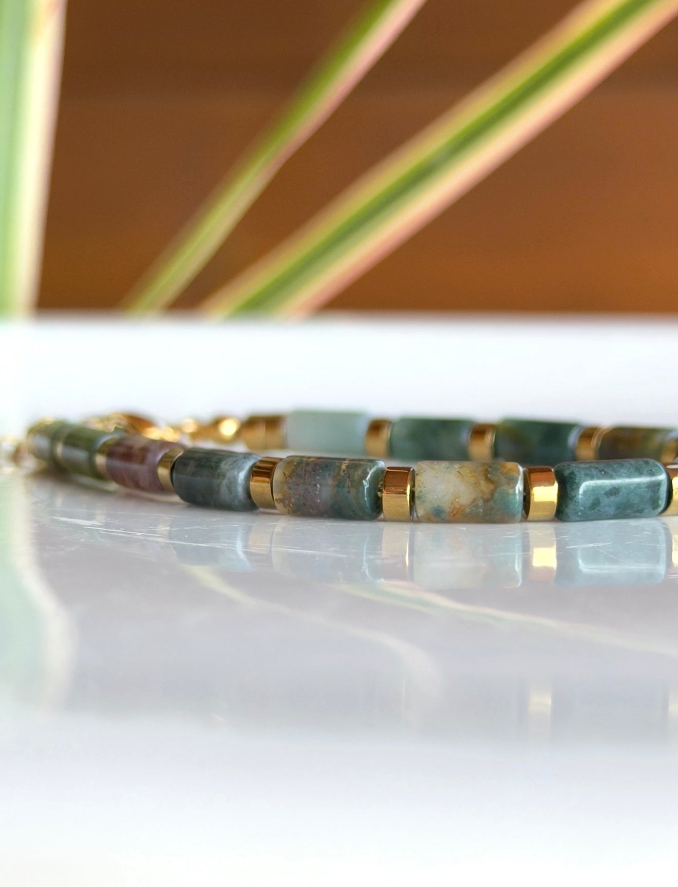 Bracelet Agate indienne