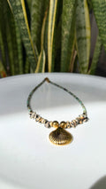 Collier Jaspe Dalmatien & Turquoise Africaine