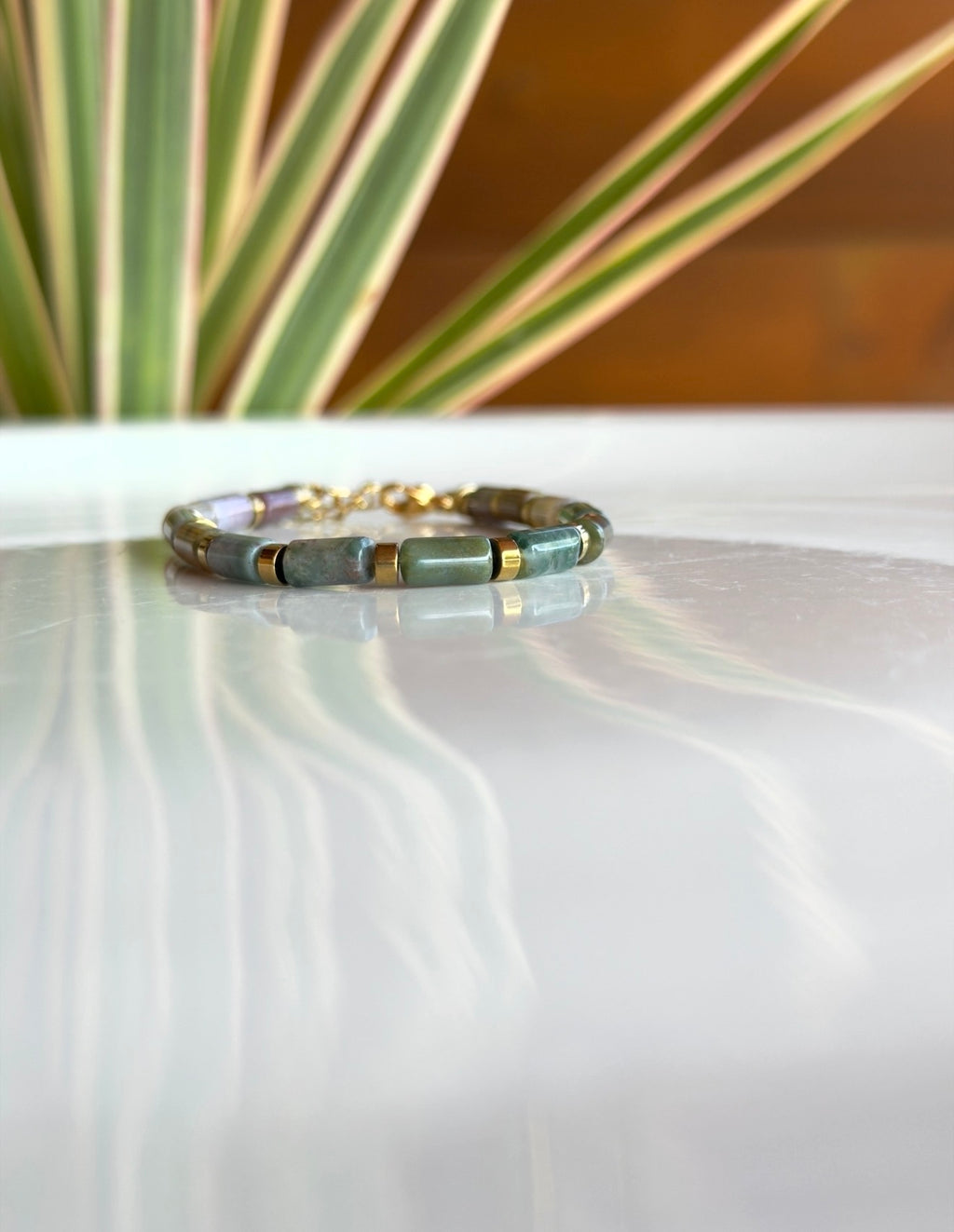 Bracelet Agate indienne