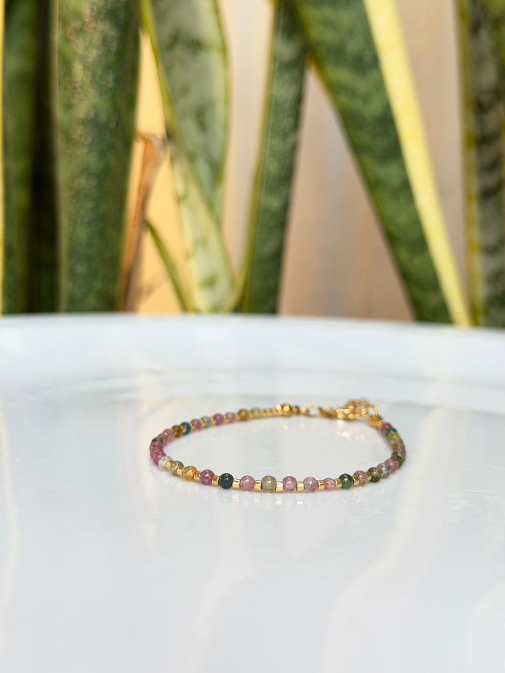 Bracelet Tourmaline multicolore