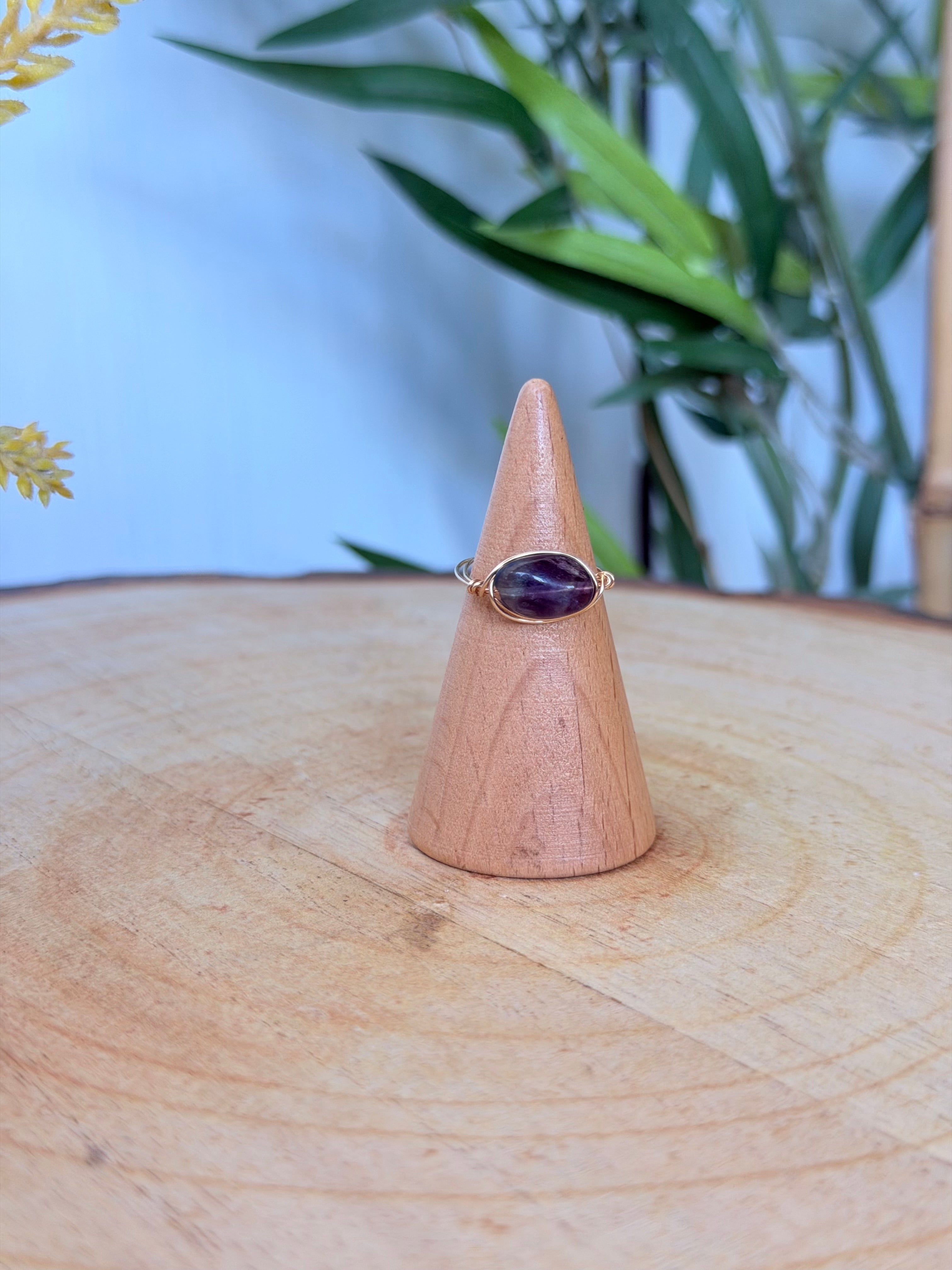 Bague fluorite