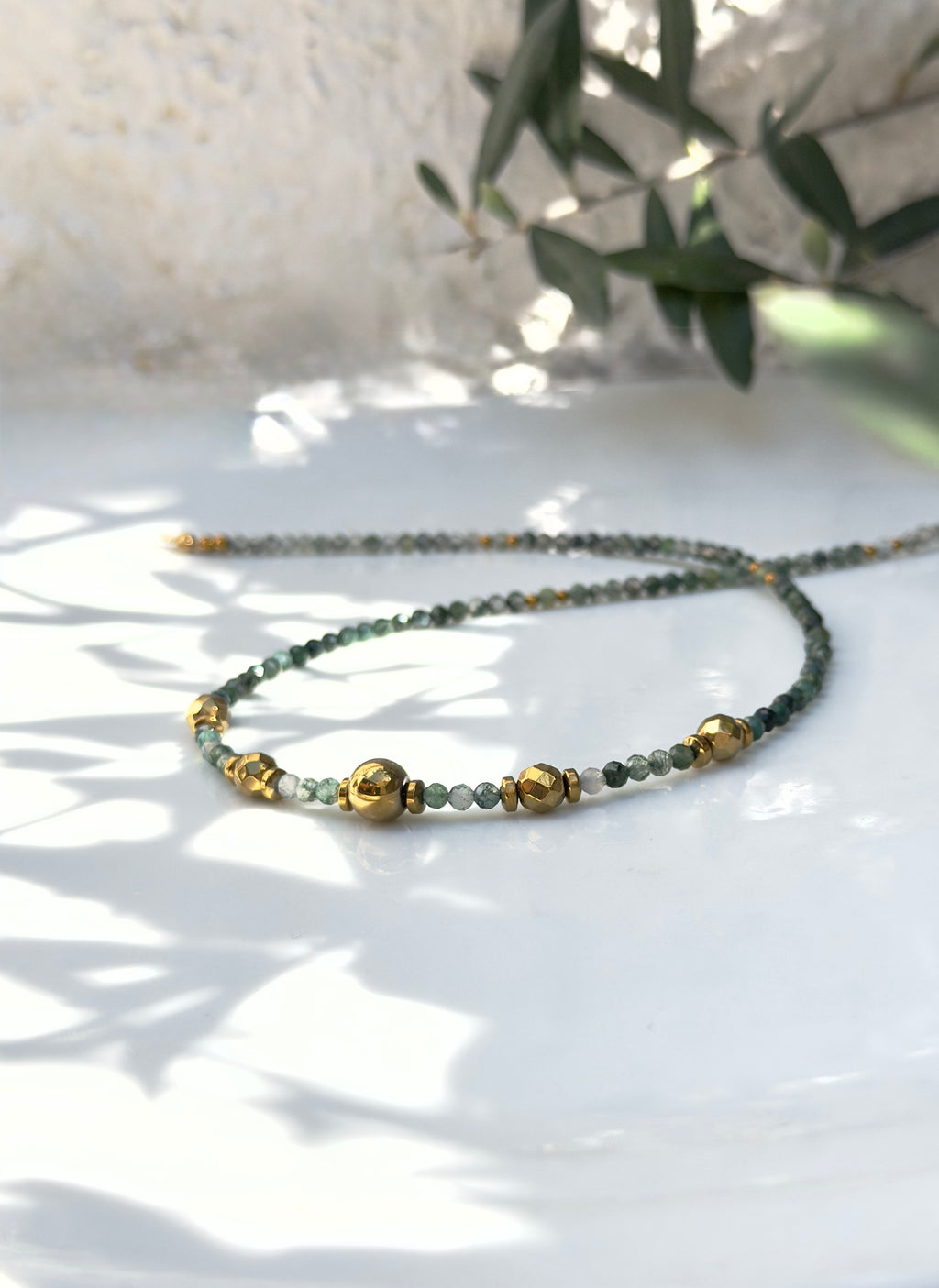 Collier Agate Mousse