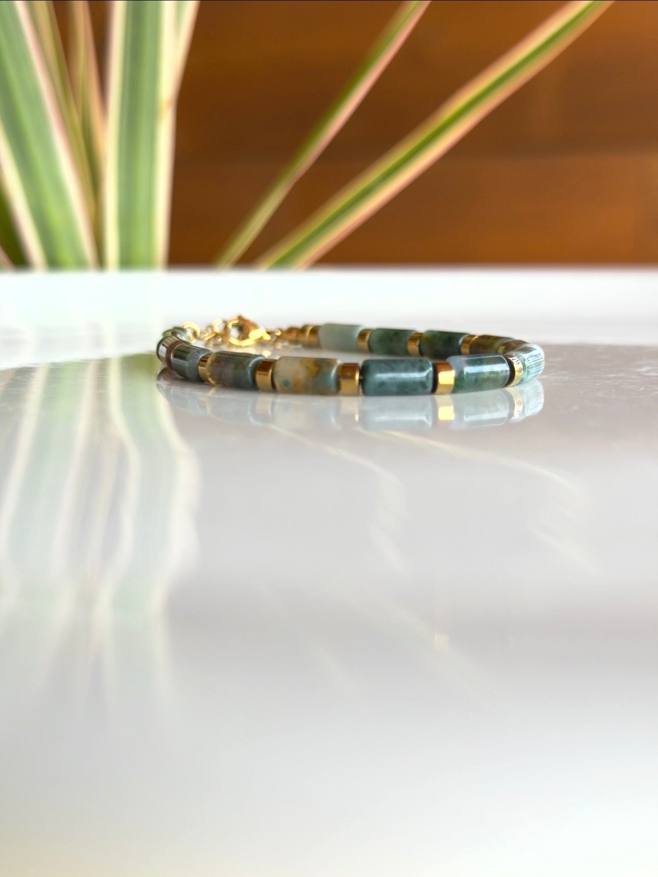 Bracelet Agate indienne