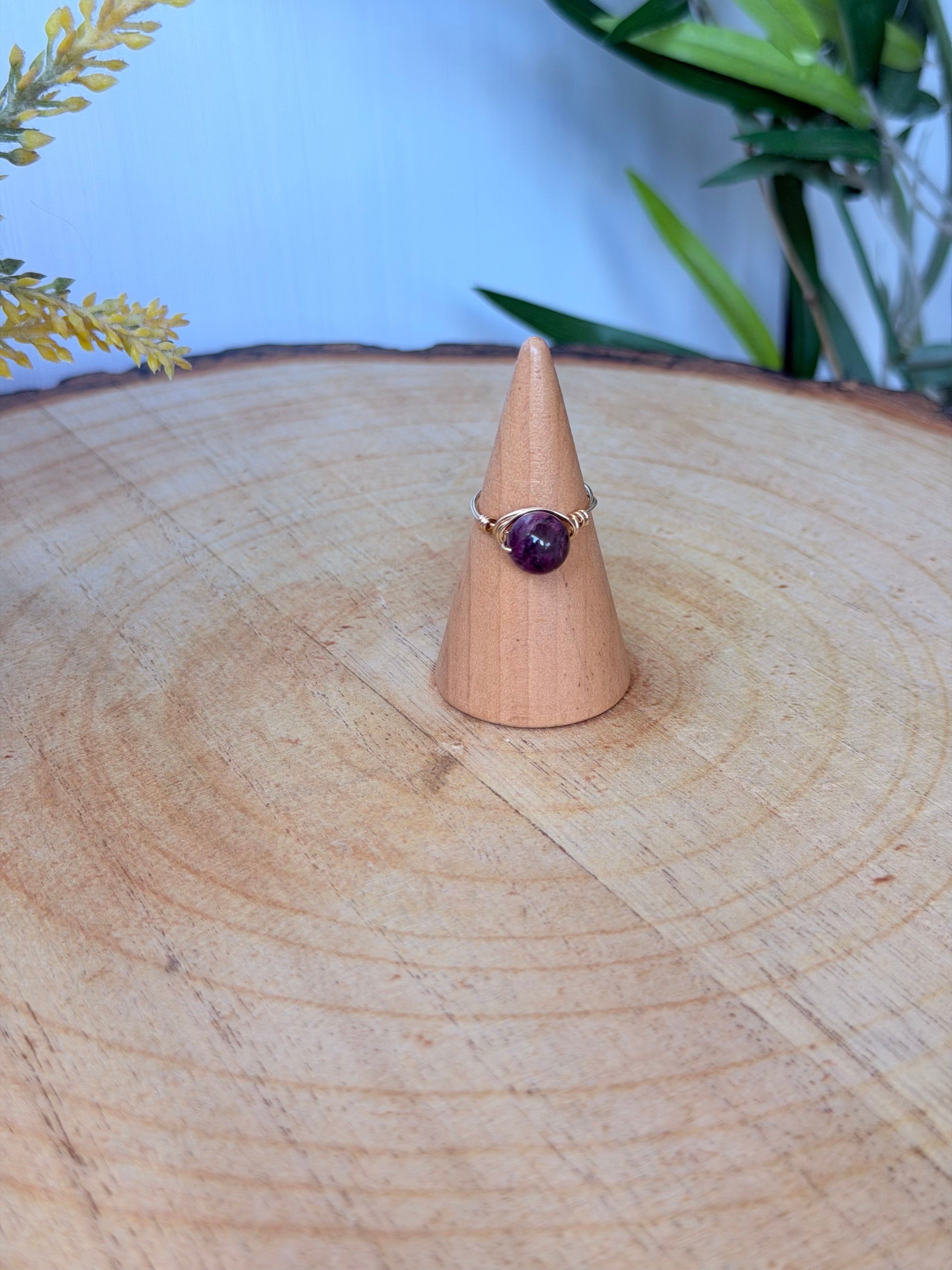Bague Rubélite