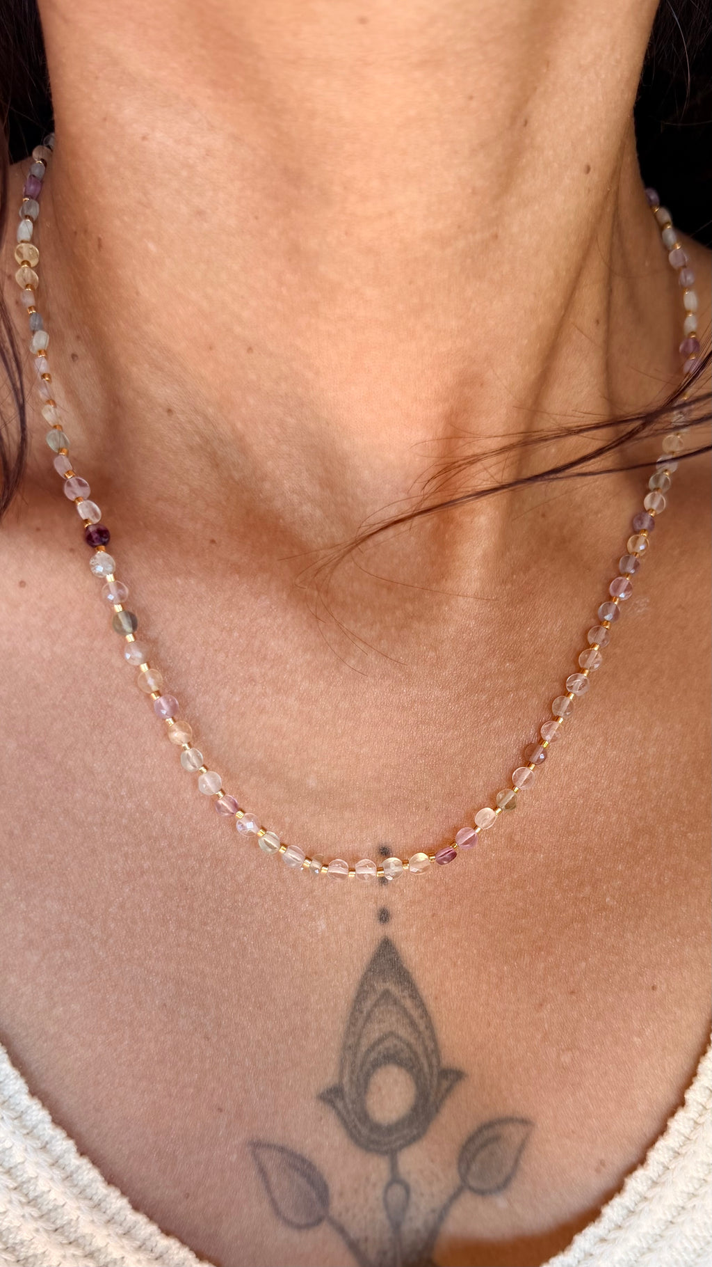 Collier Maya - fluorine