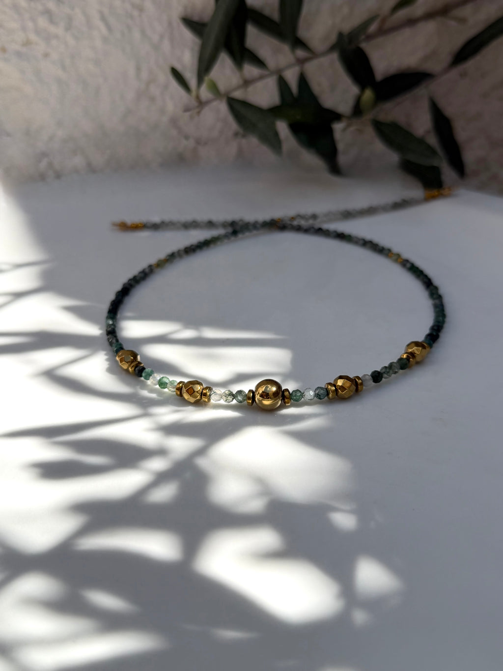 Collier Agate Mousse