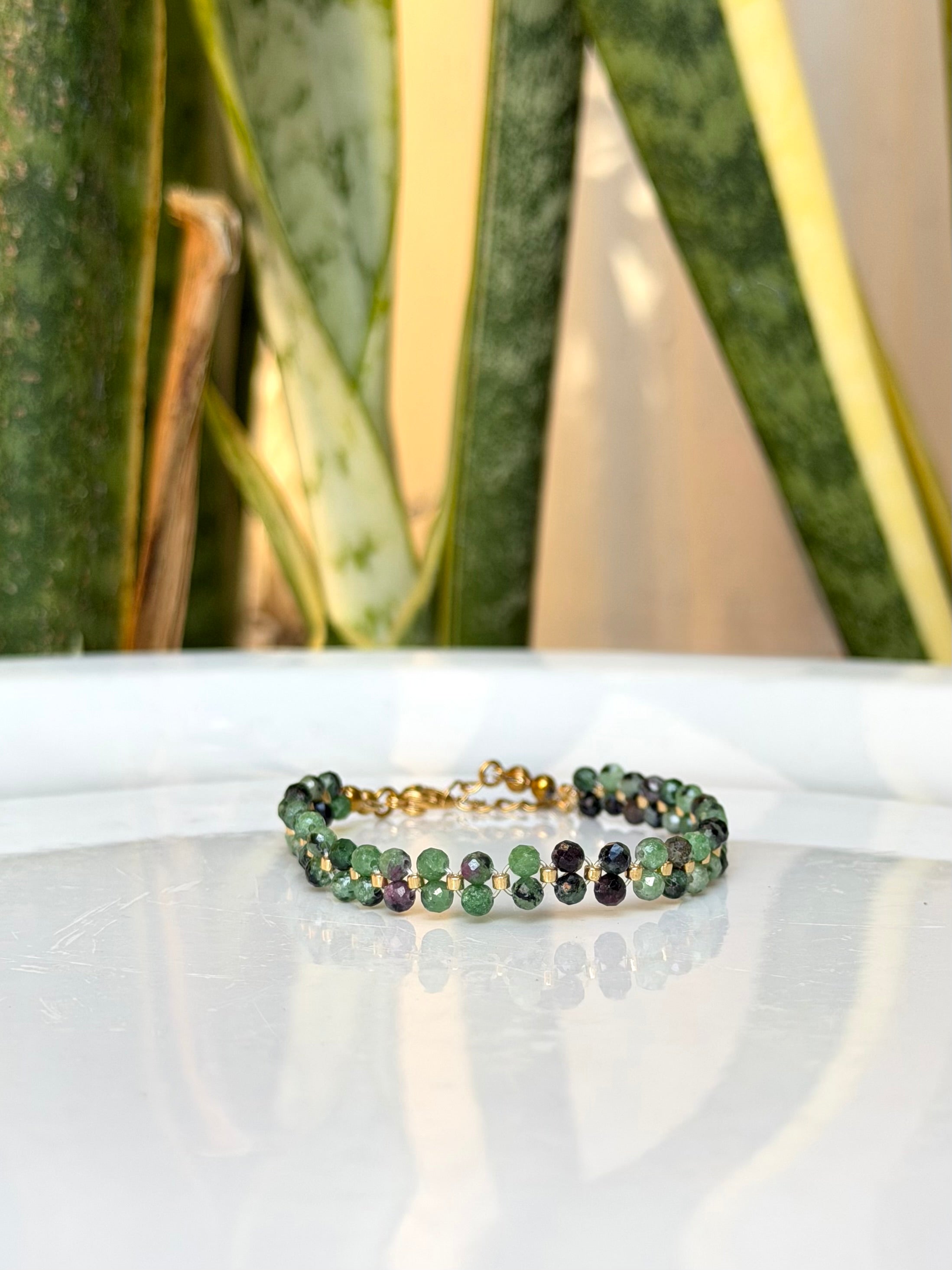 Bracelet Zoïsite