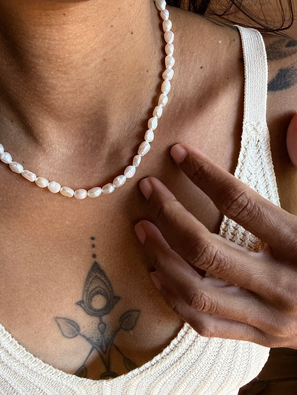 Collier Louna - perle d’eau douce