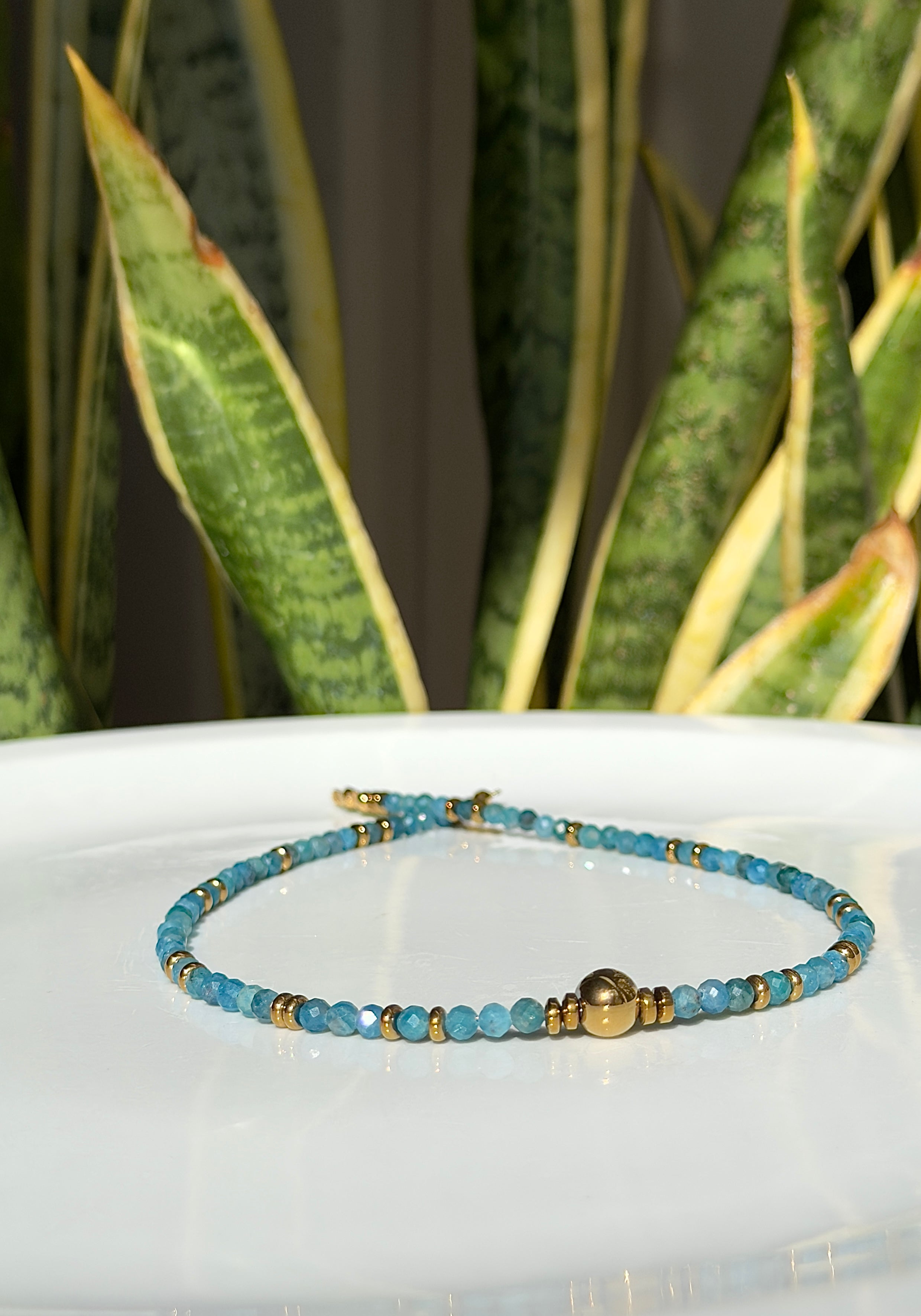 Apatite bleue