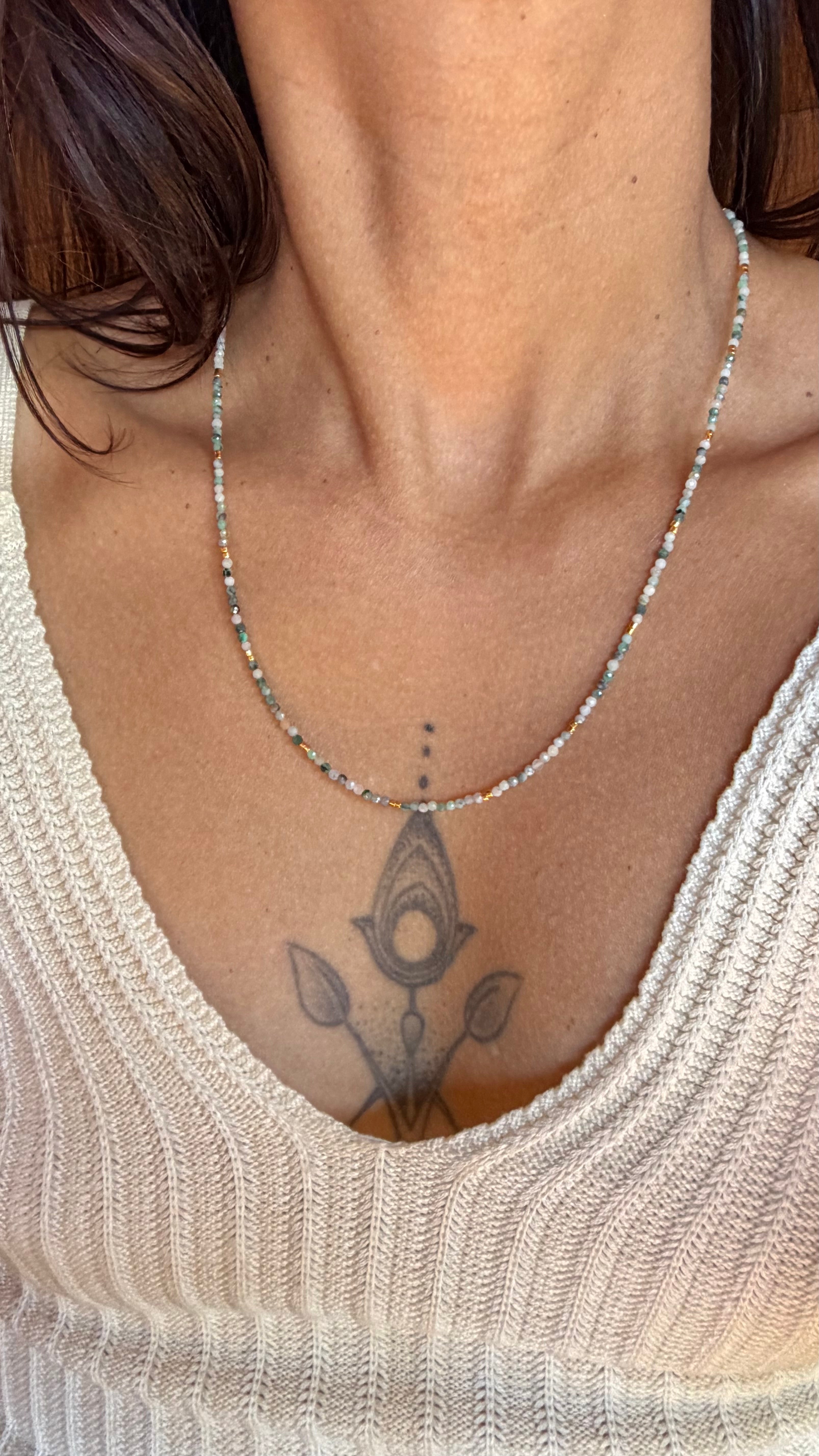Collier Naya - Émeraude