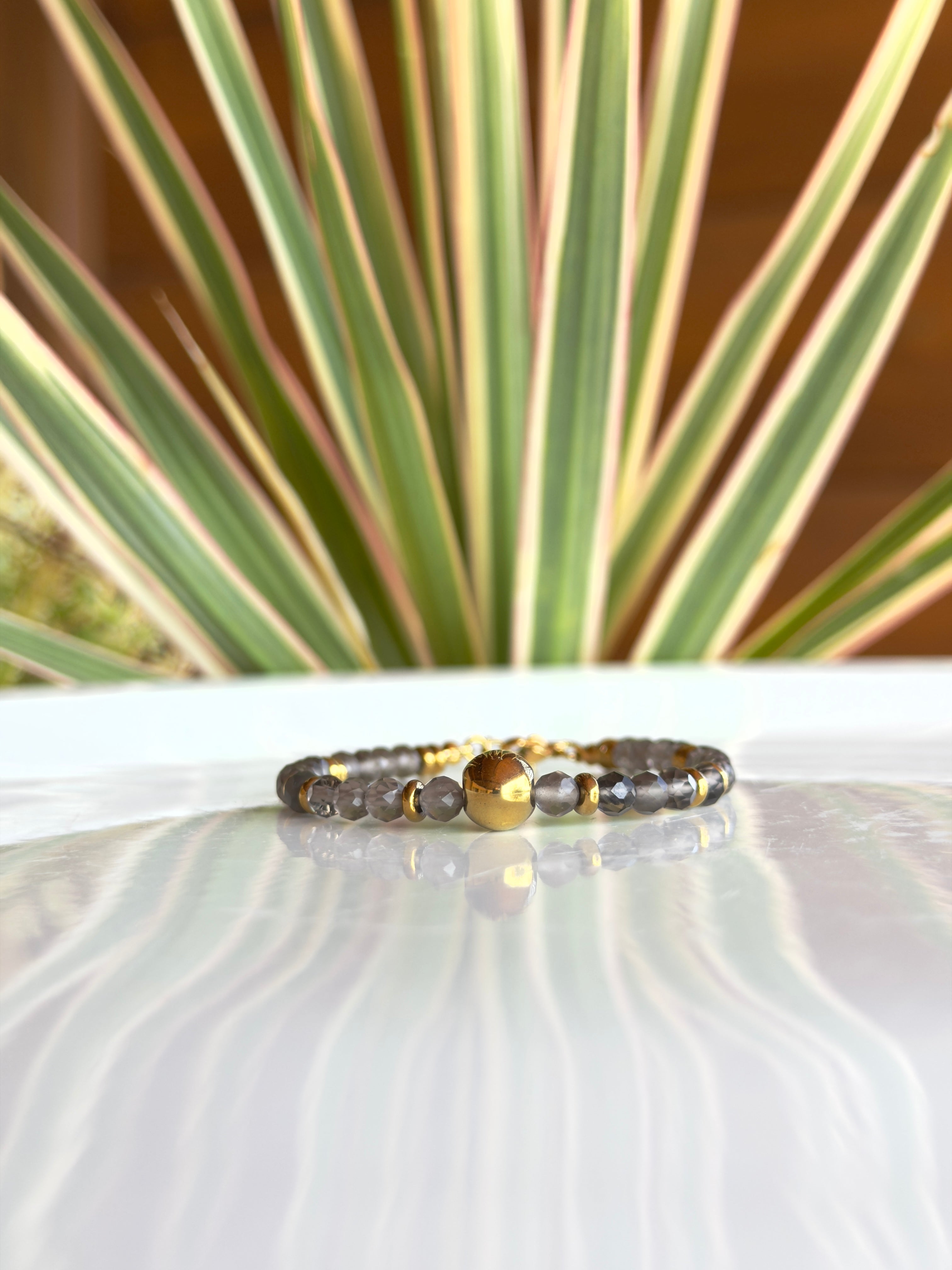 Bracelet Quartz fumé