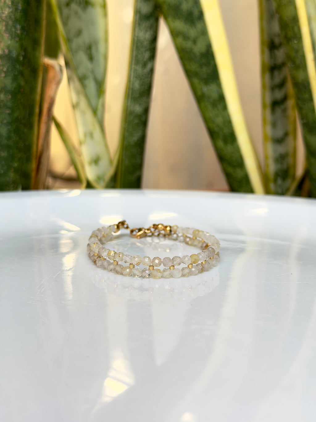 Bracelet Quartz Rutile