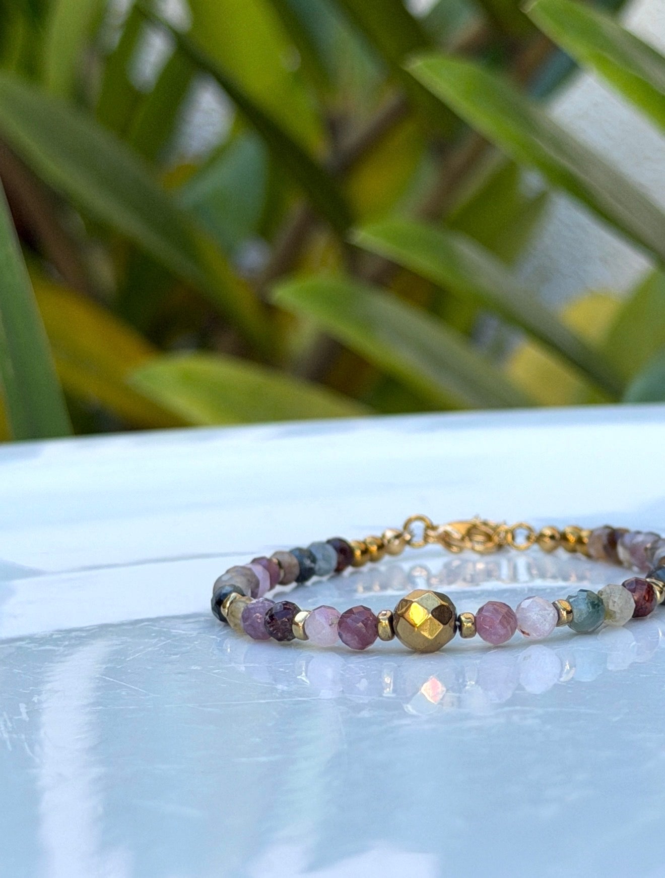 Bracelet Tourmaline multicolore