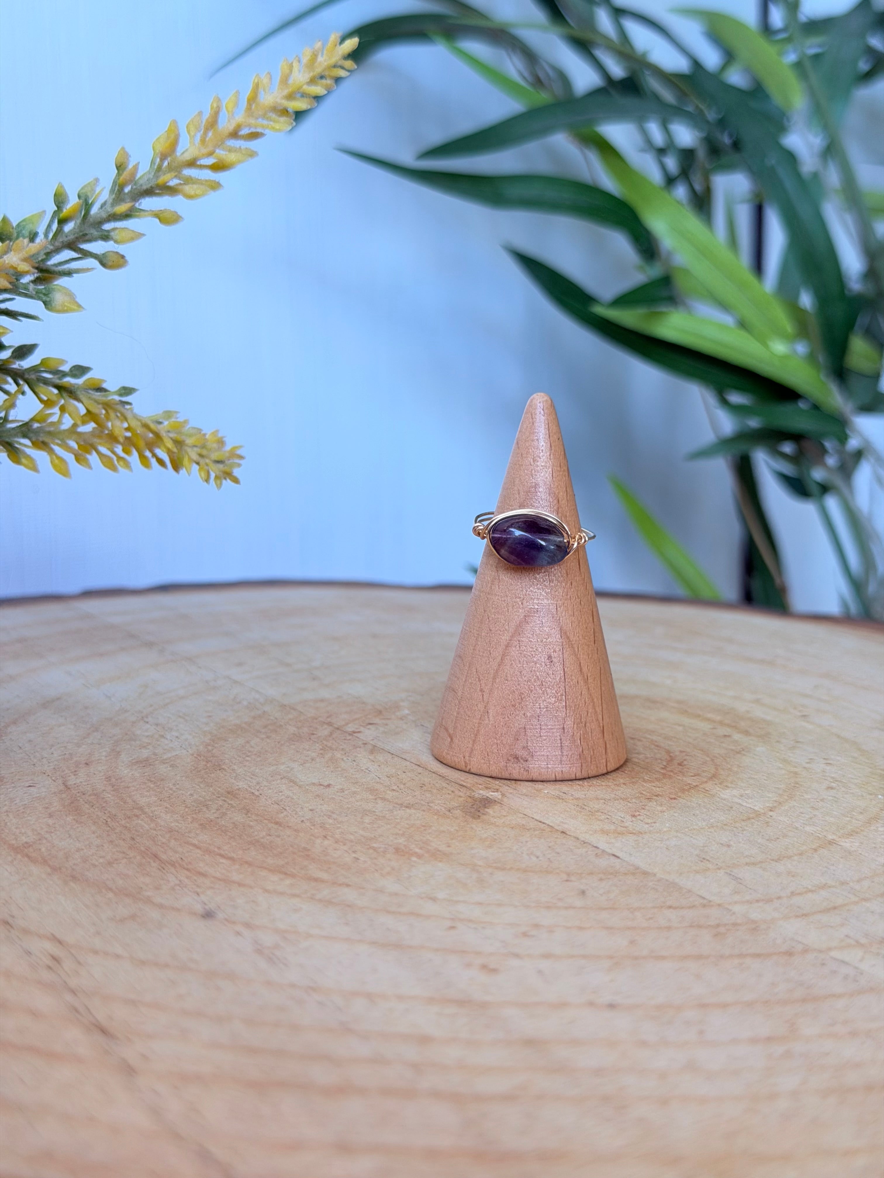 Bague fluorite