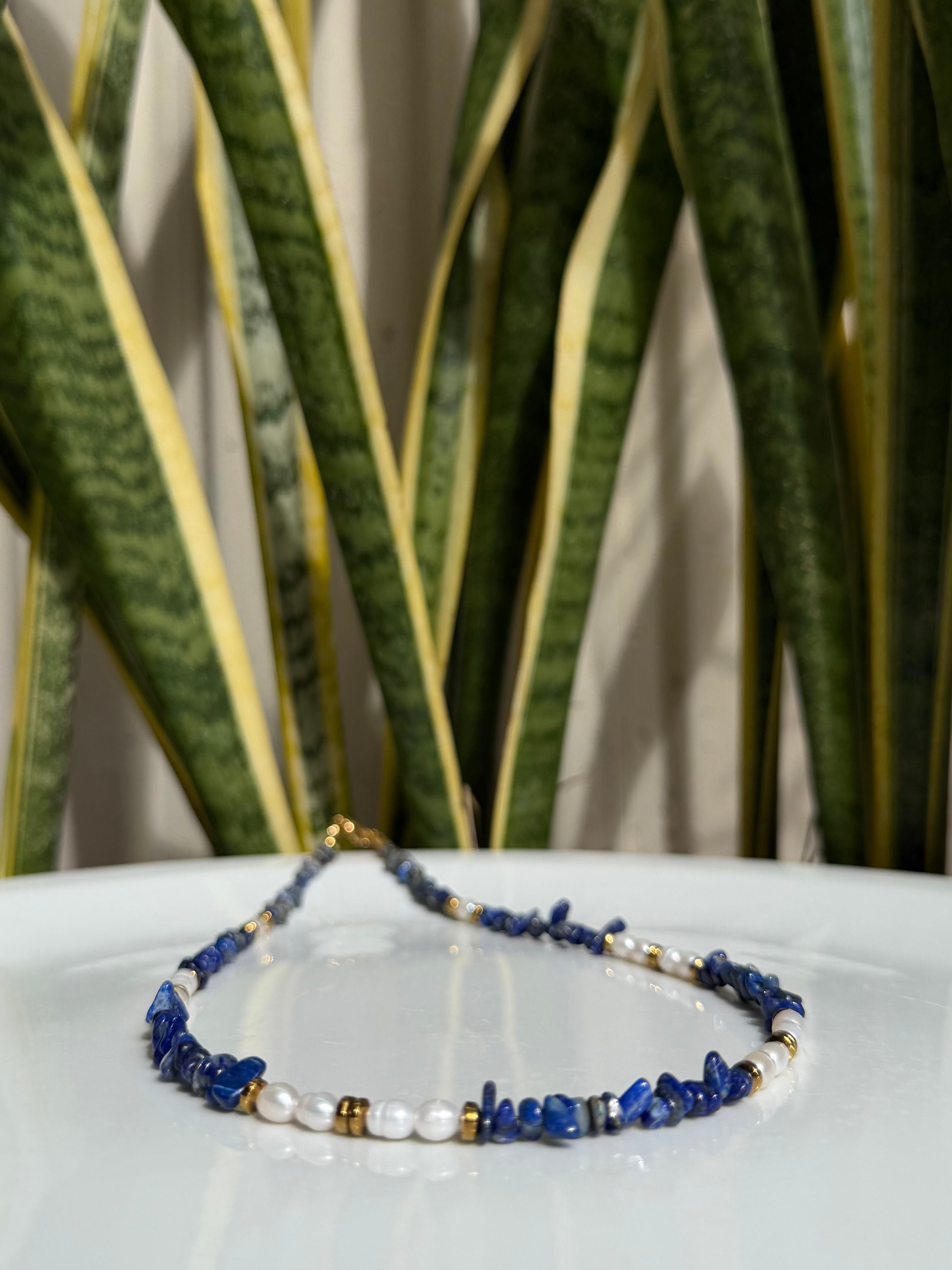 Collier Lapis-lazuli