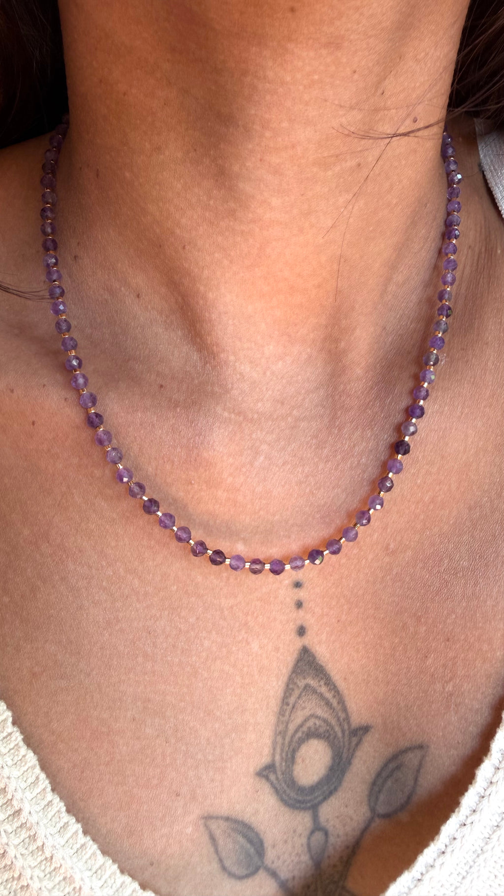 Collier Elia - Améthyste