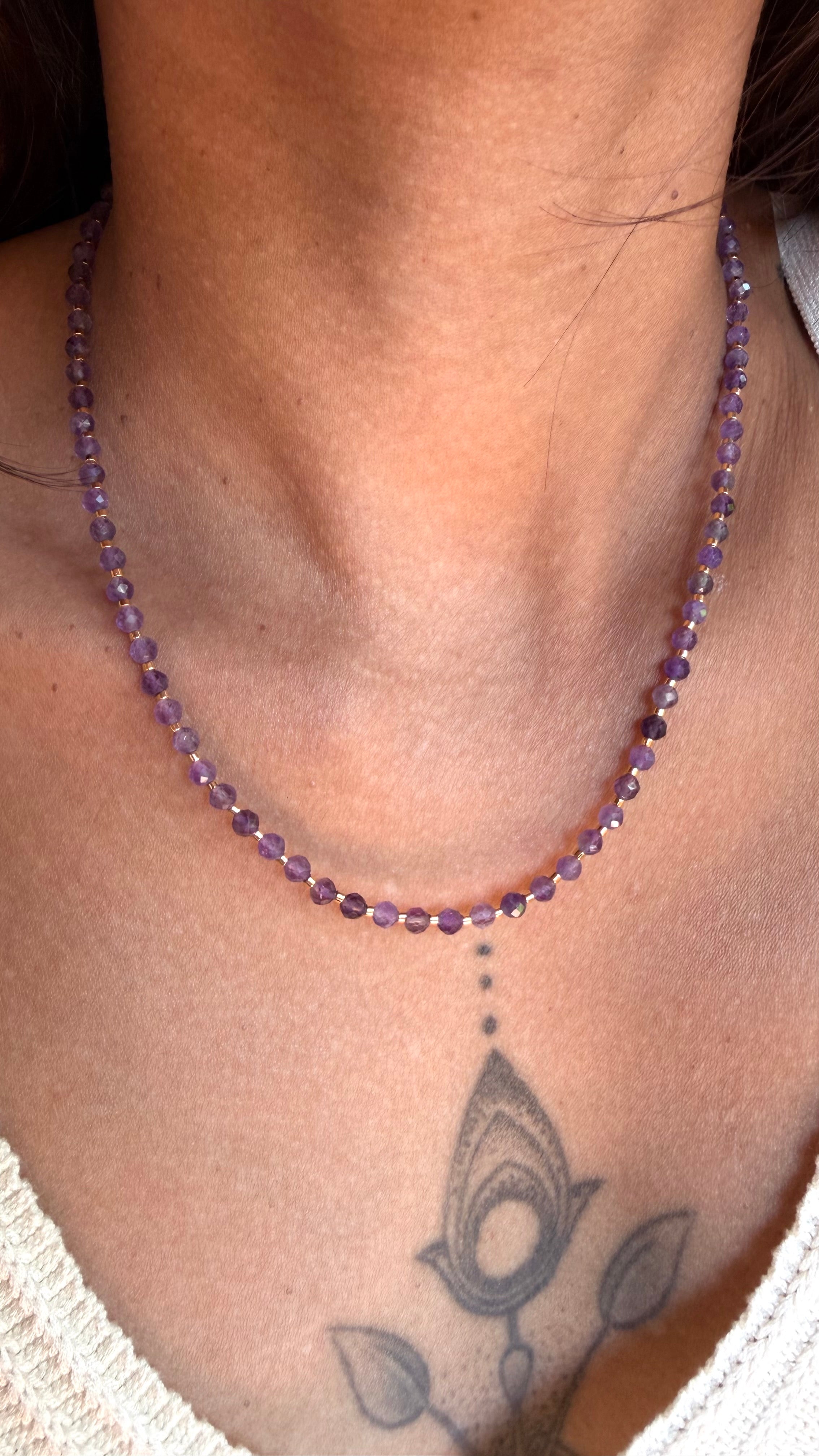 Collier Elia - Améthyste