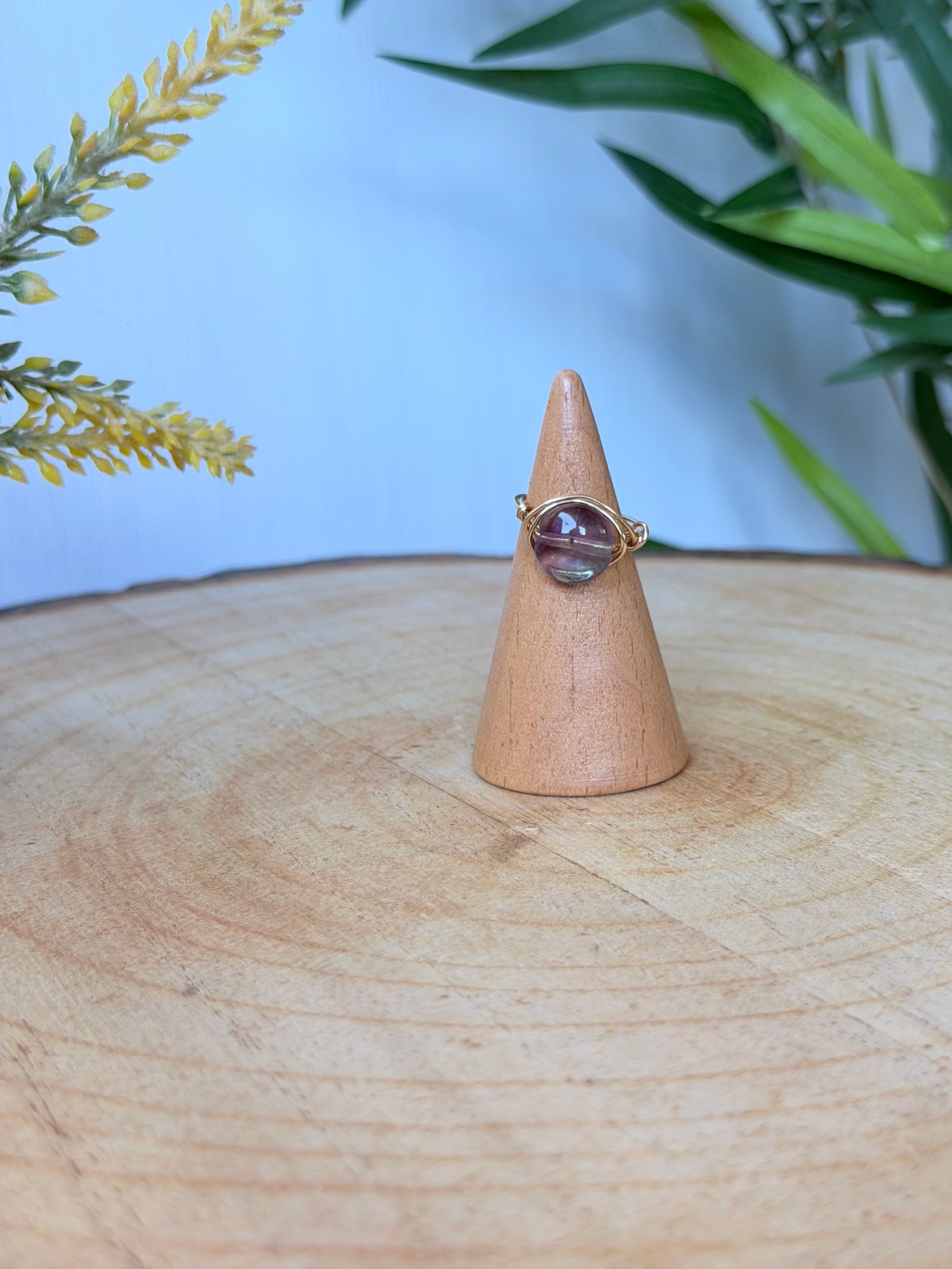 Bague Fluorite