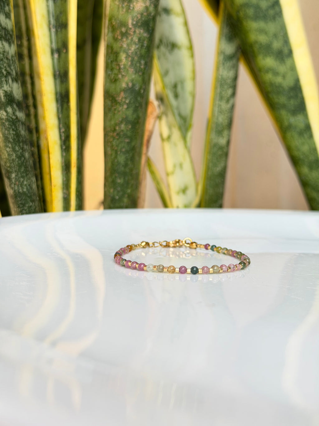 Bracelet Tourmaline multicolore