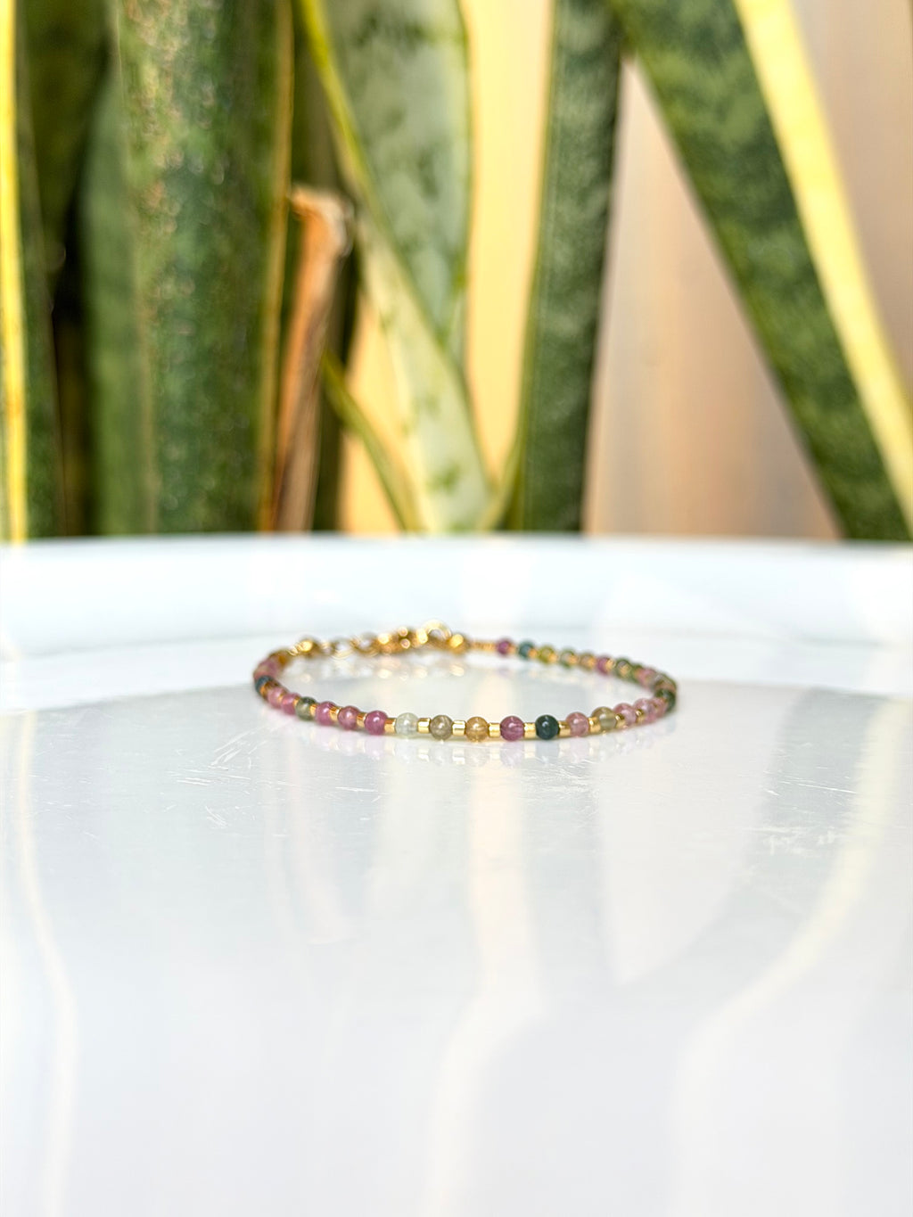 Bracelet Tourmaline multicolore