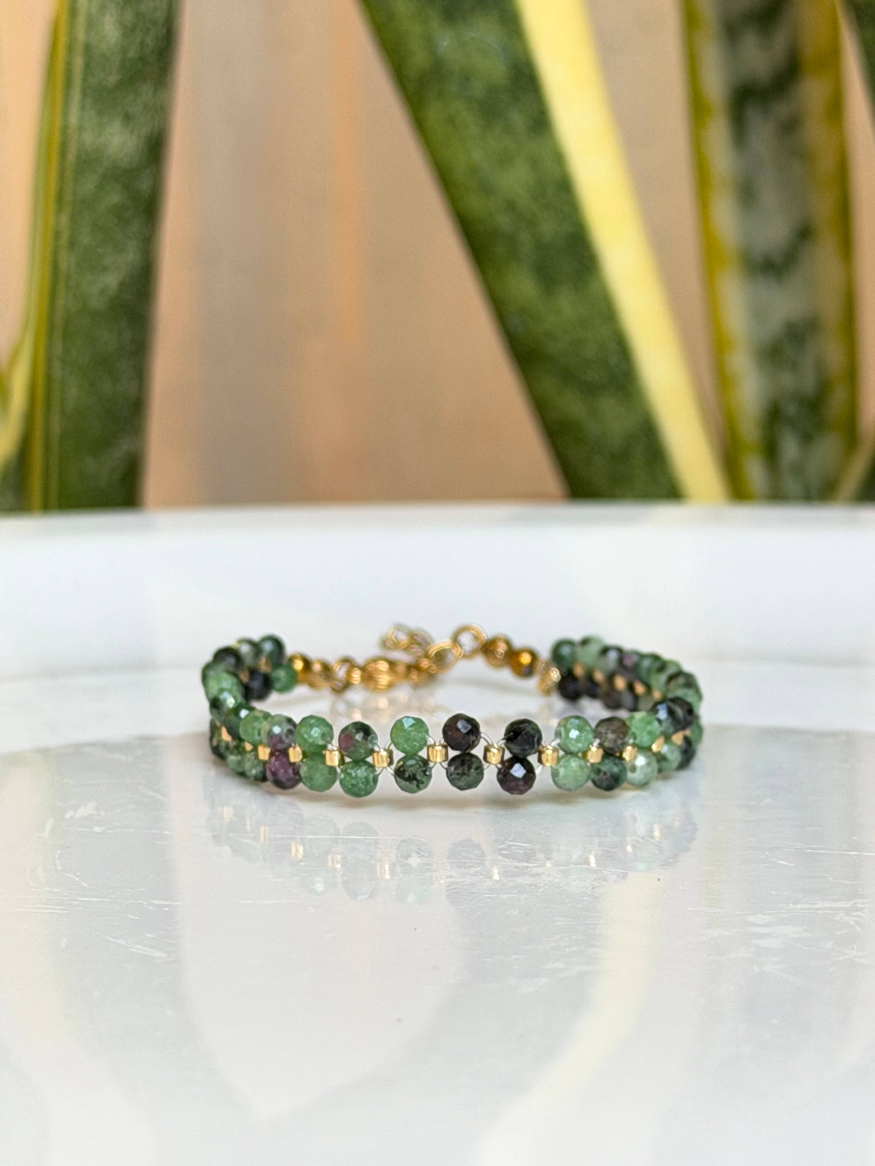 Bracelet Zoïsite