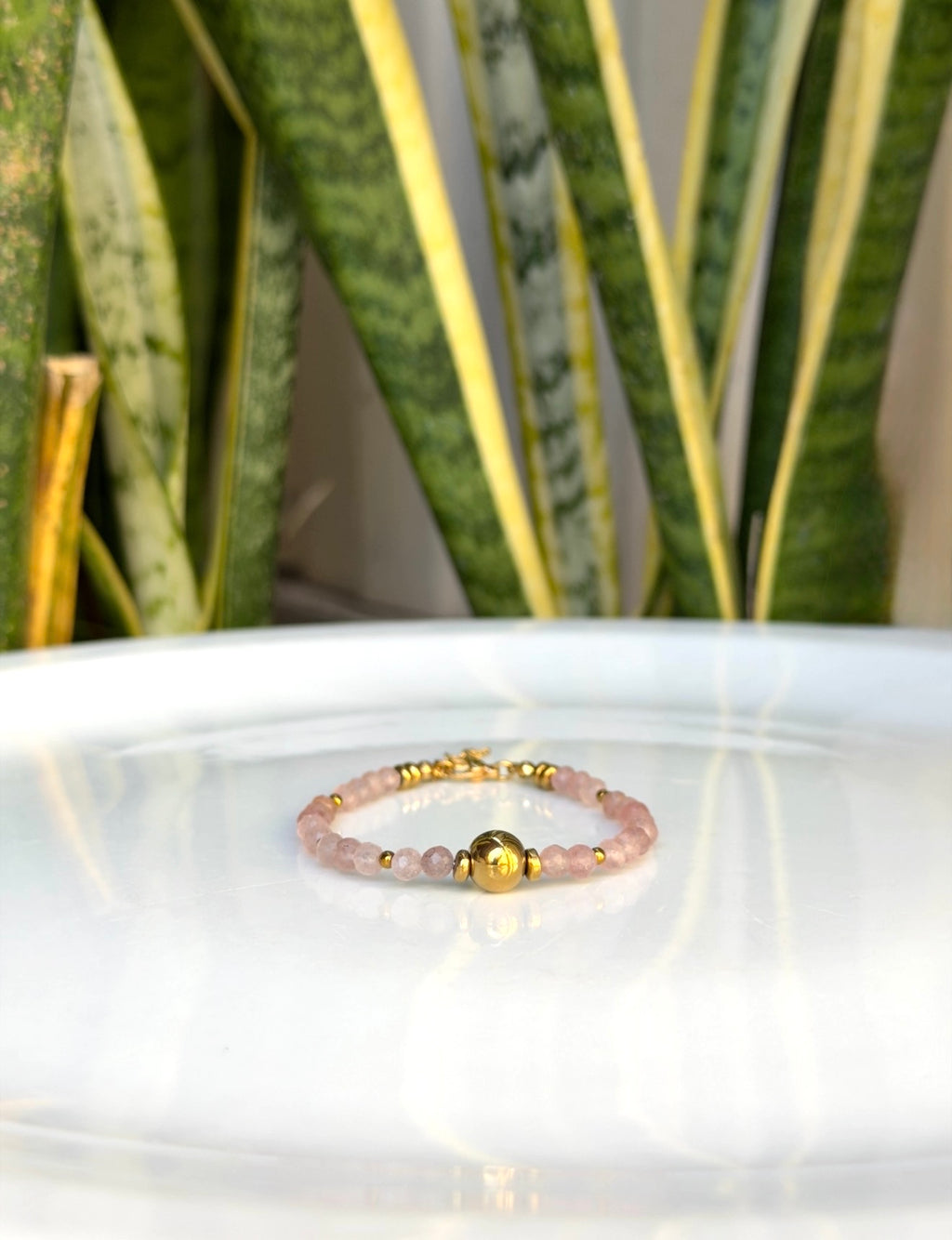 Bracelet Quartz fraise