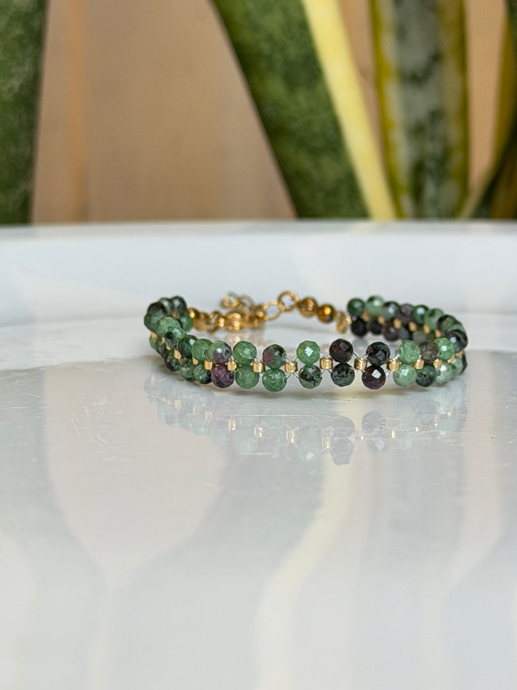 Bracelet Zoïsite