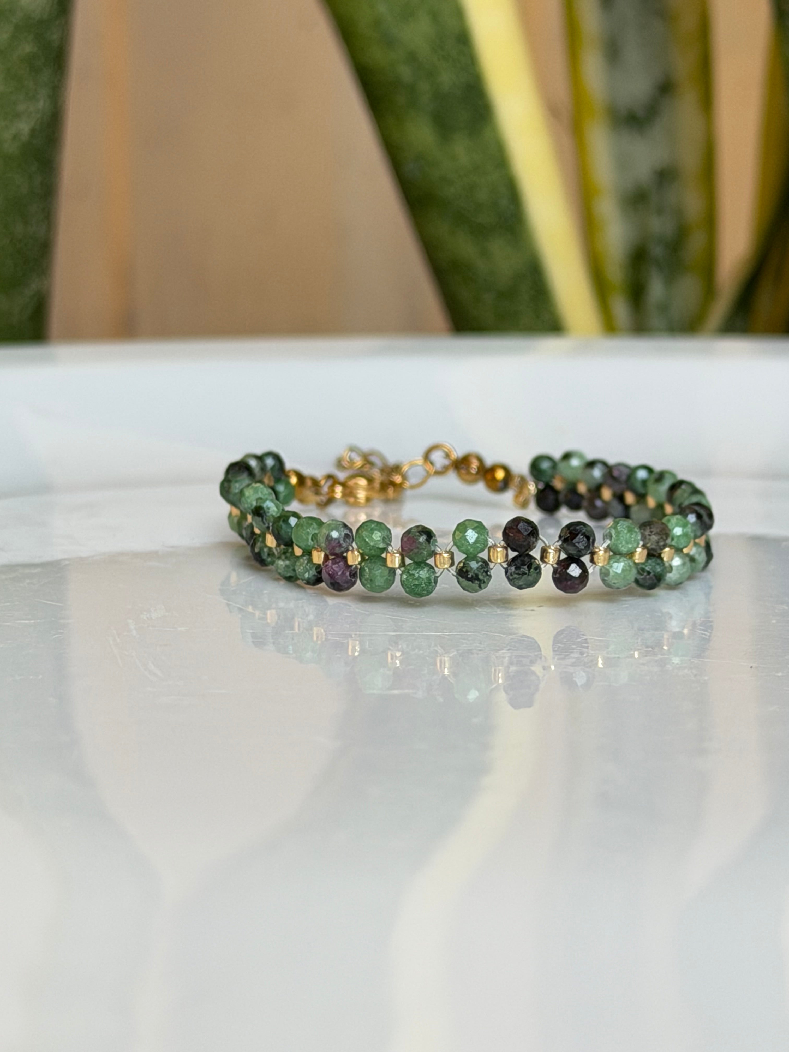 Bracelet Zoïsite