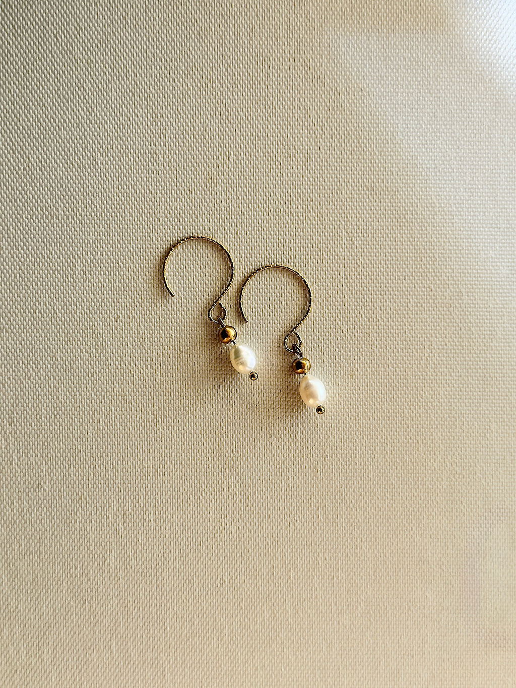 Les boucles Lya - Perles d'eau douce