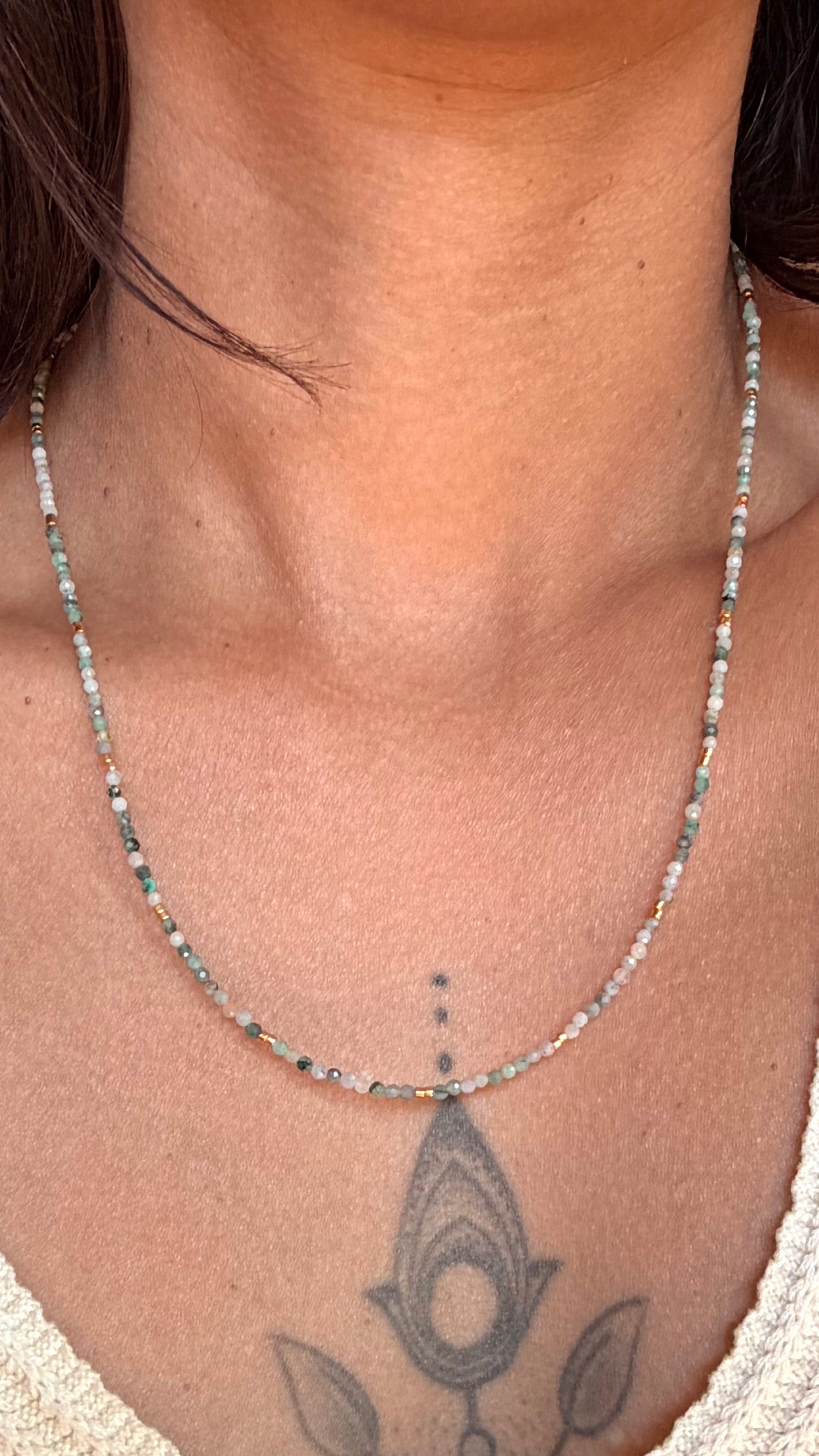 Collier Naya - Émeraude