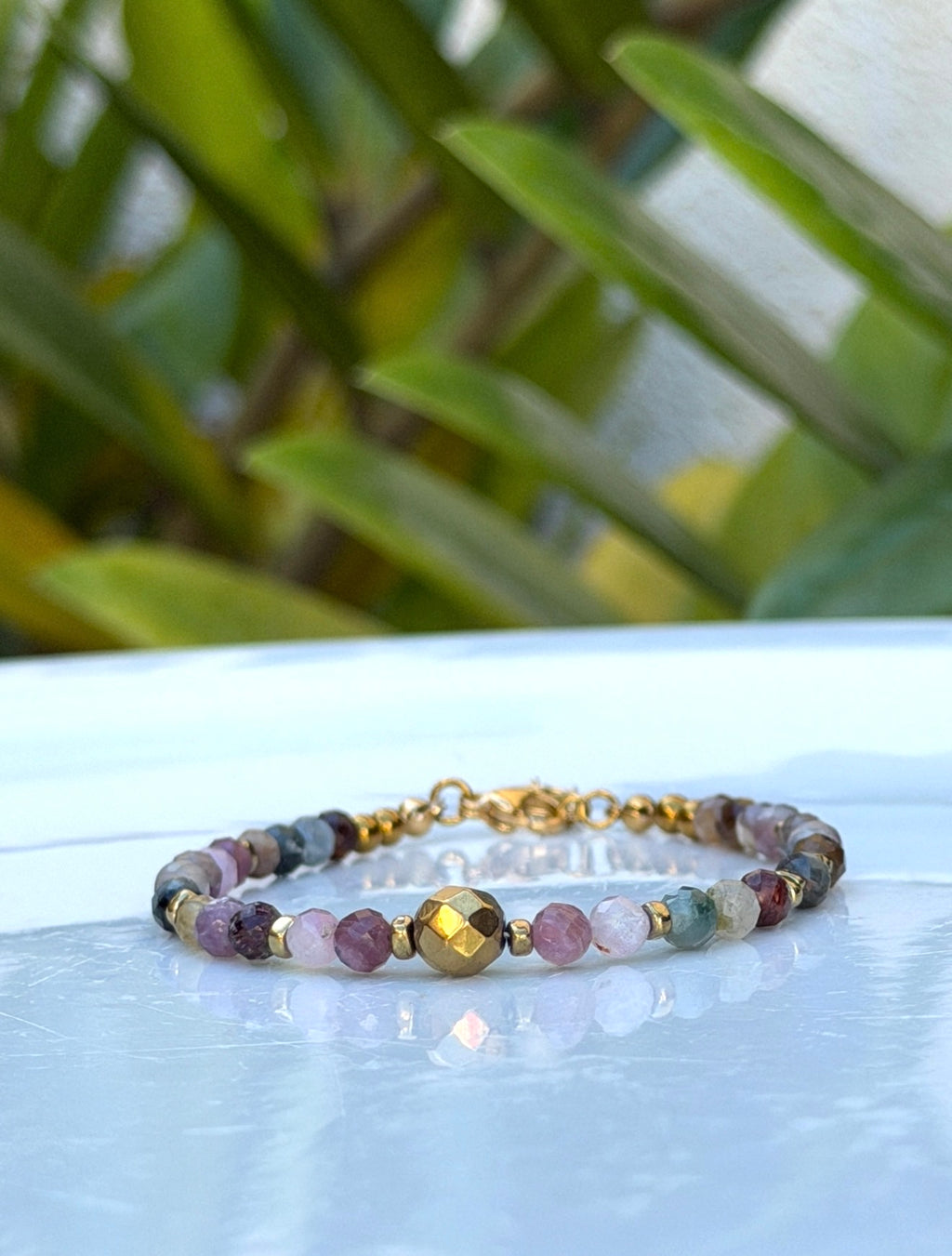 Bracelet Tourmaline multicolore