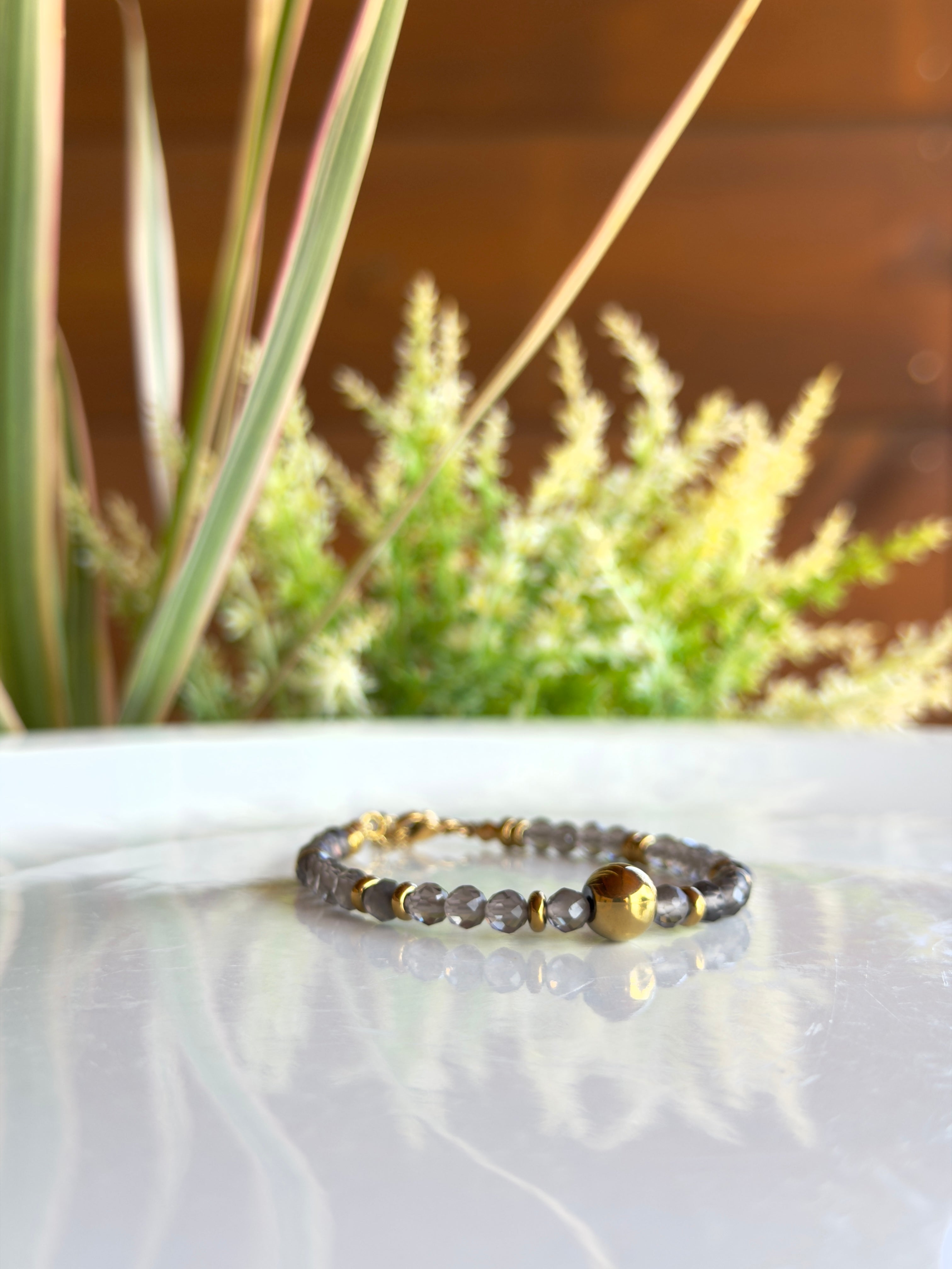 Bracelet Quartz fumé
