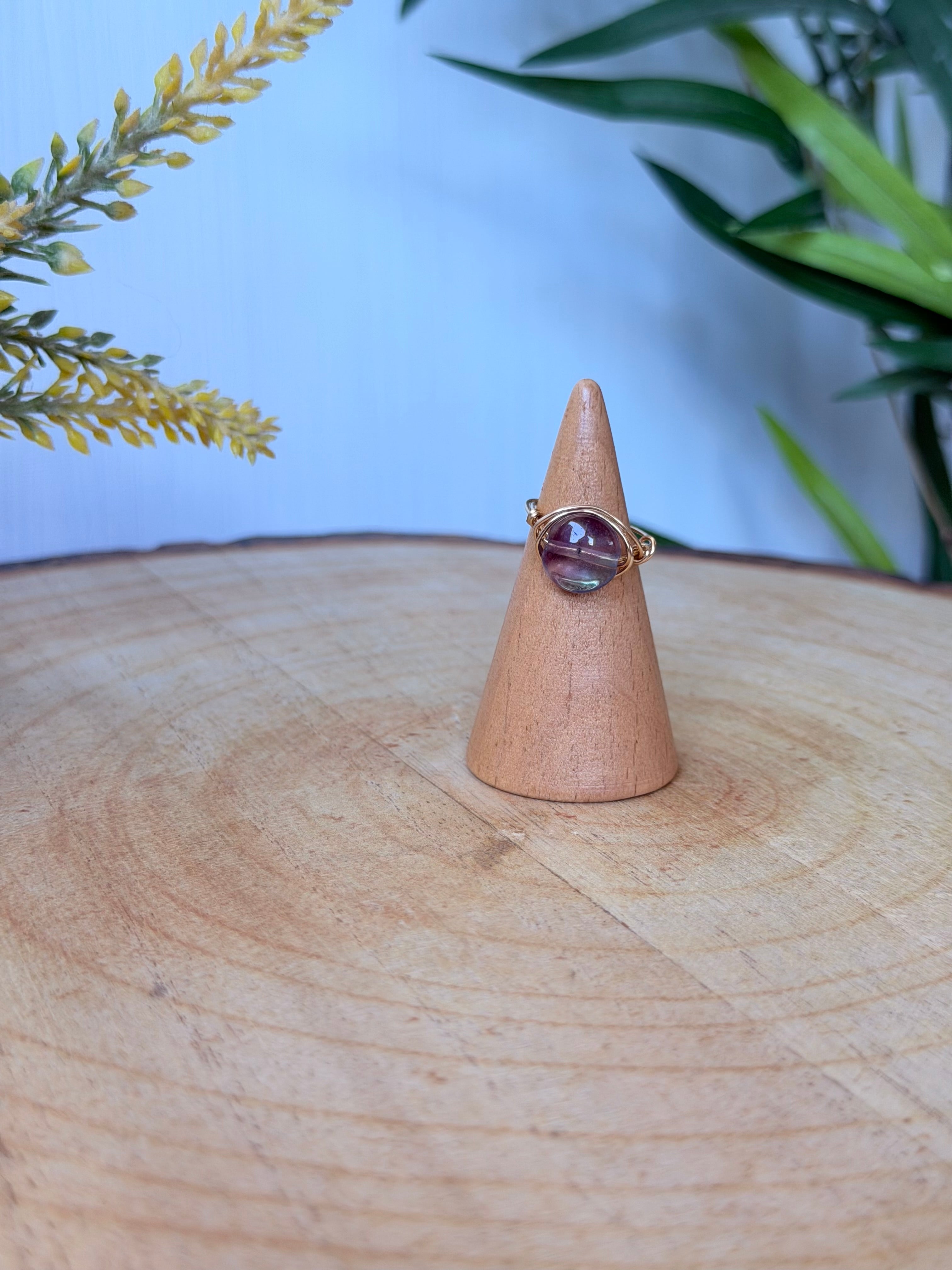 Bague Fluorite