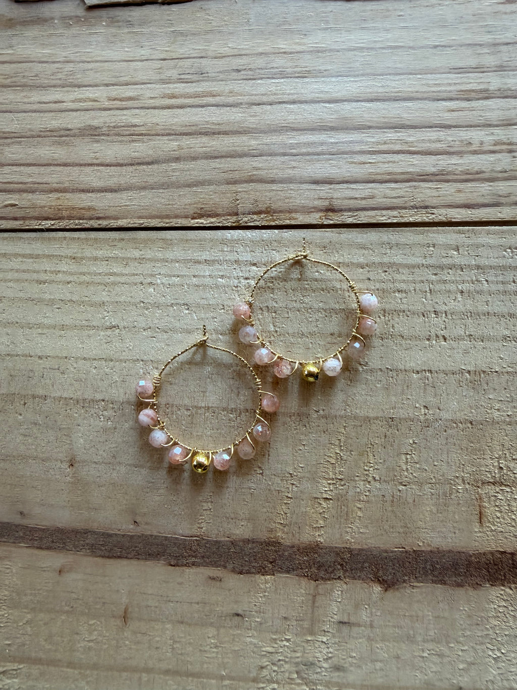 Boucles d’oreilles Pierre de Soleil