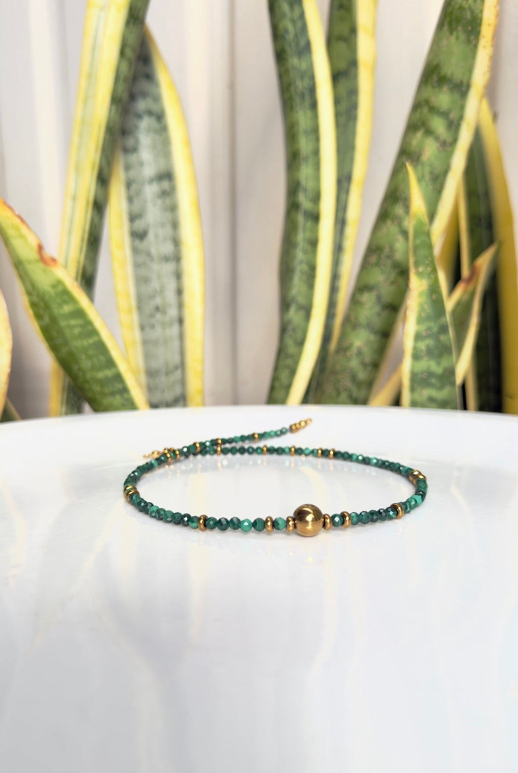 Collier Malachite