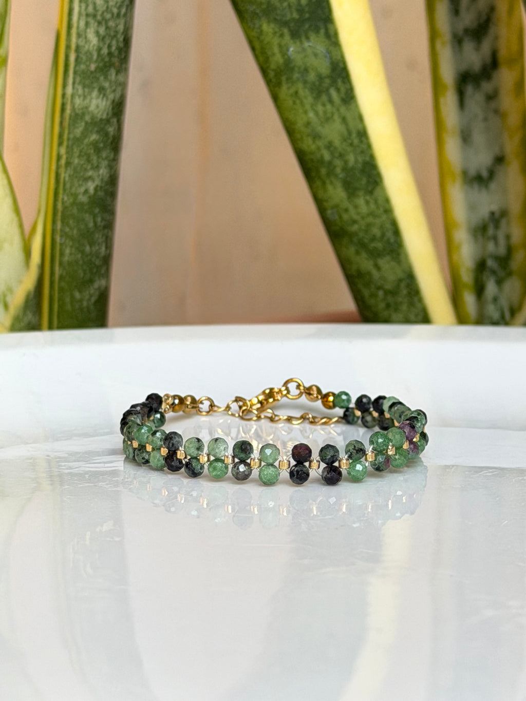 Bracelet Zoïsite