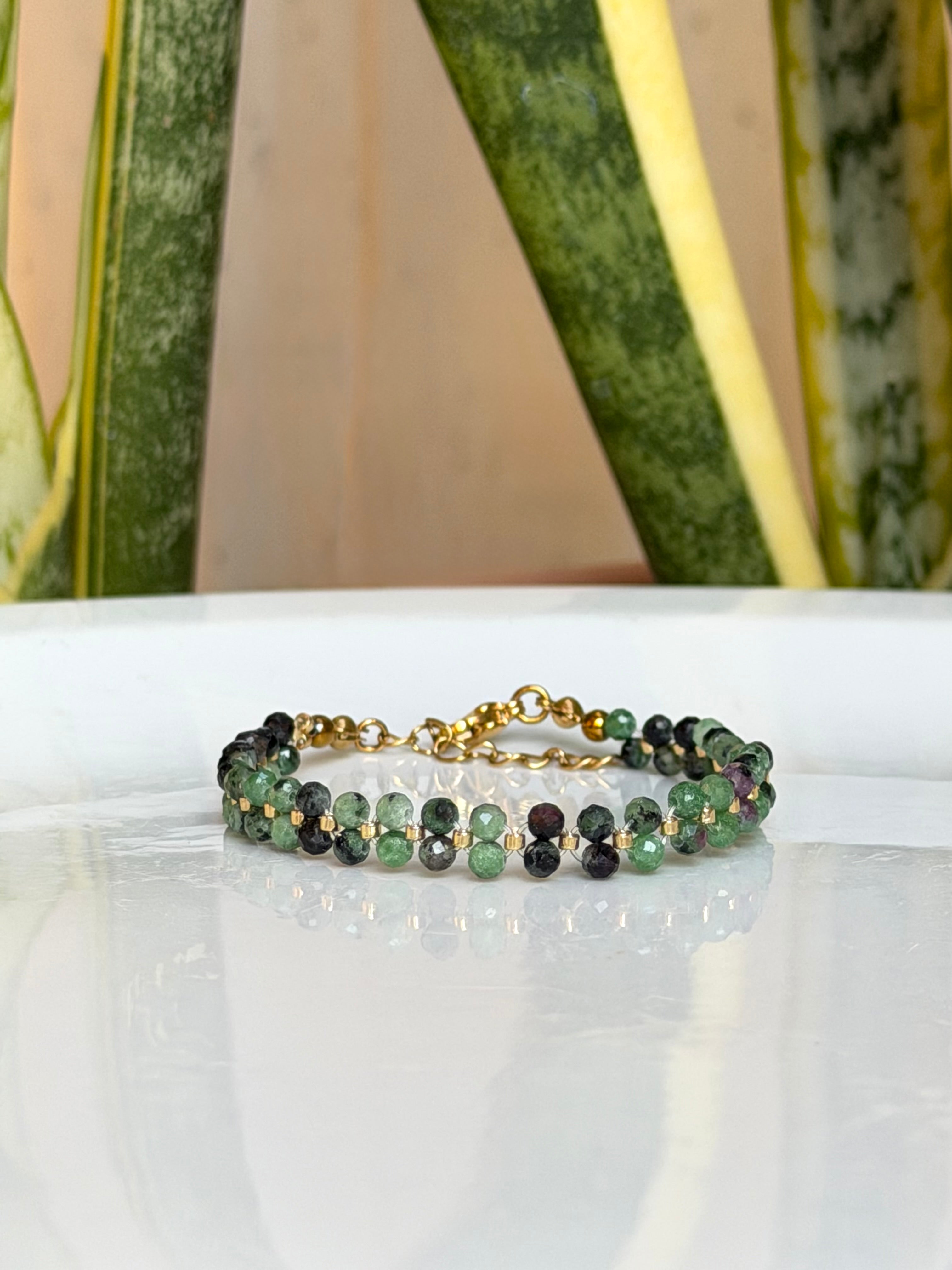 Bracelet Zoïsite