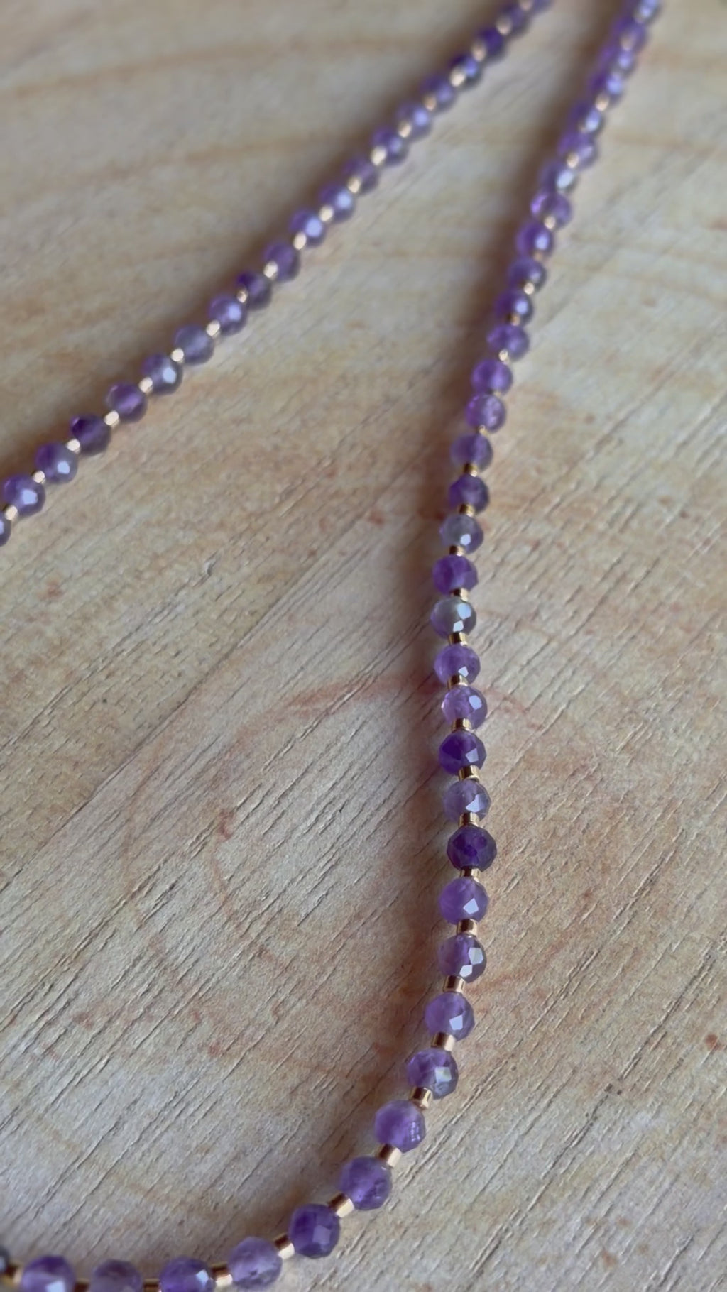 Collier Elia - Améthyste