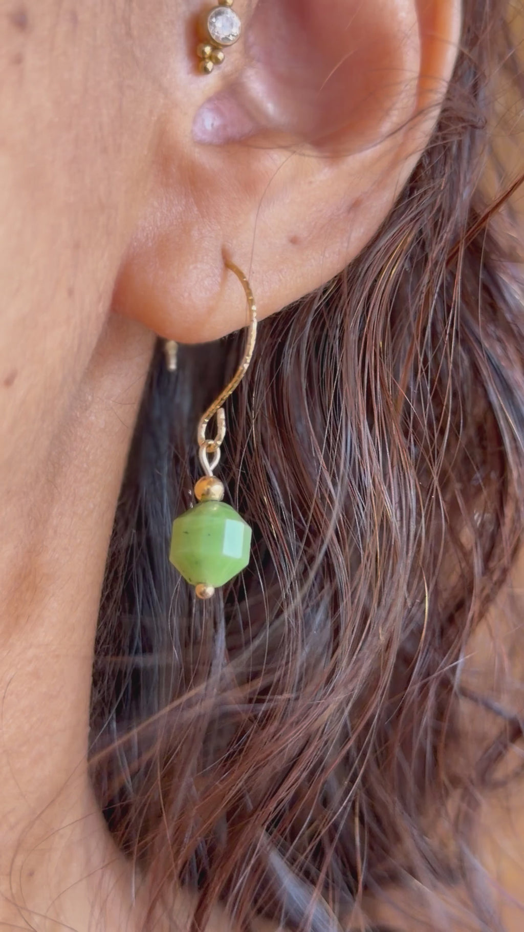 Les boucles Jade - Jade