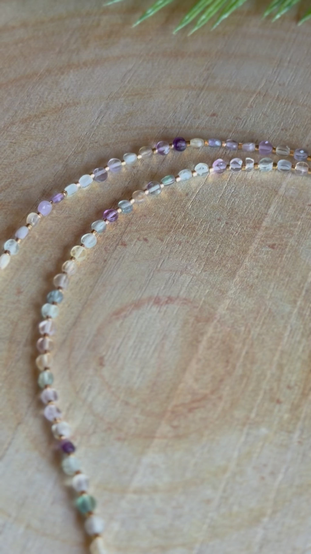 Collier Maya - fluorine
