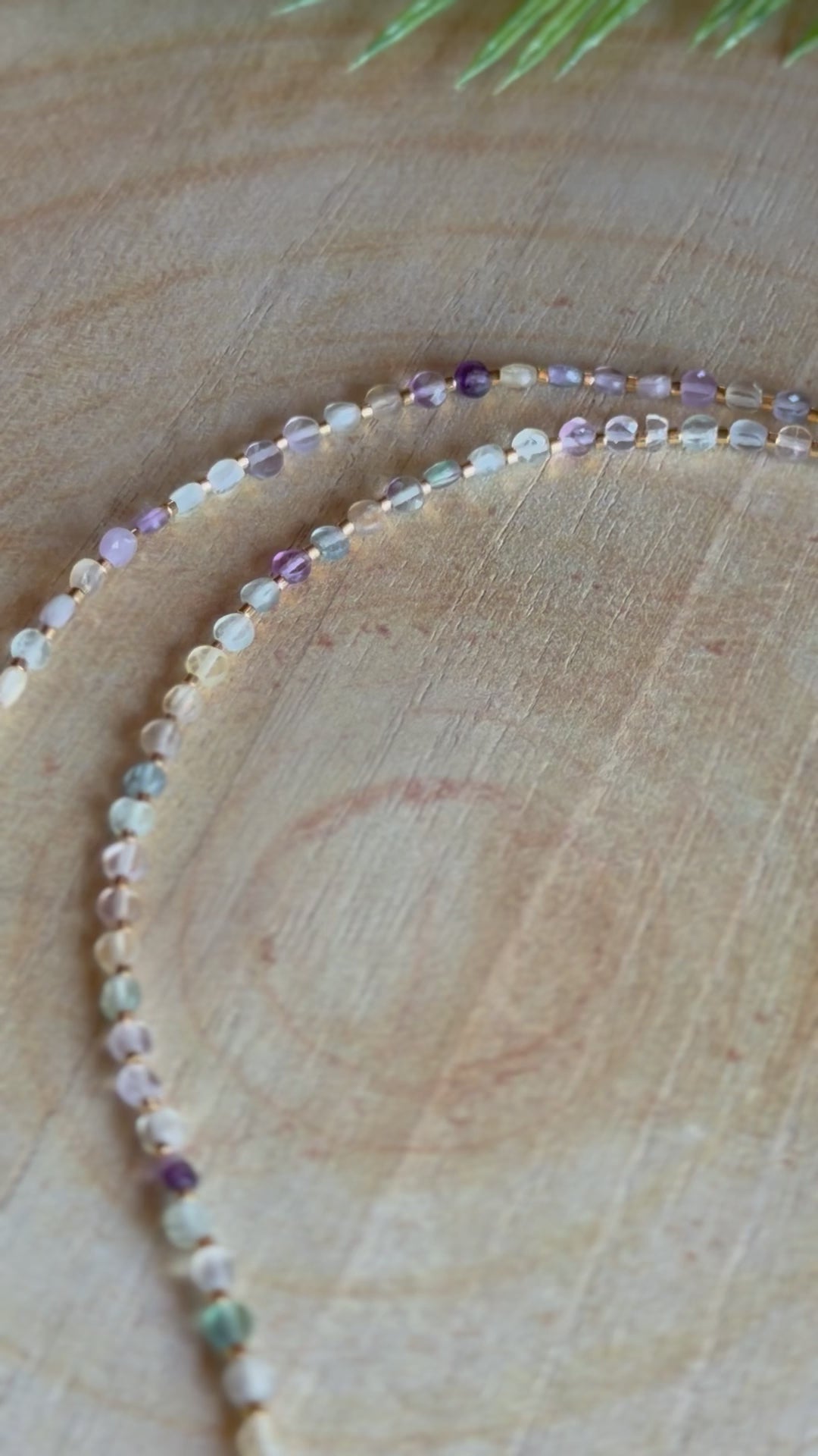 Collier Maya - fluorine