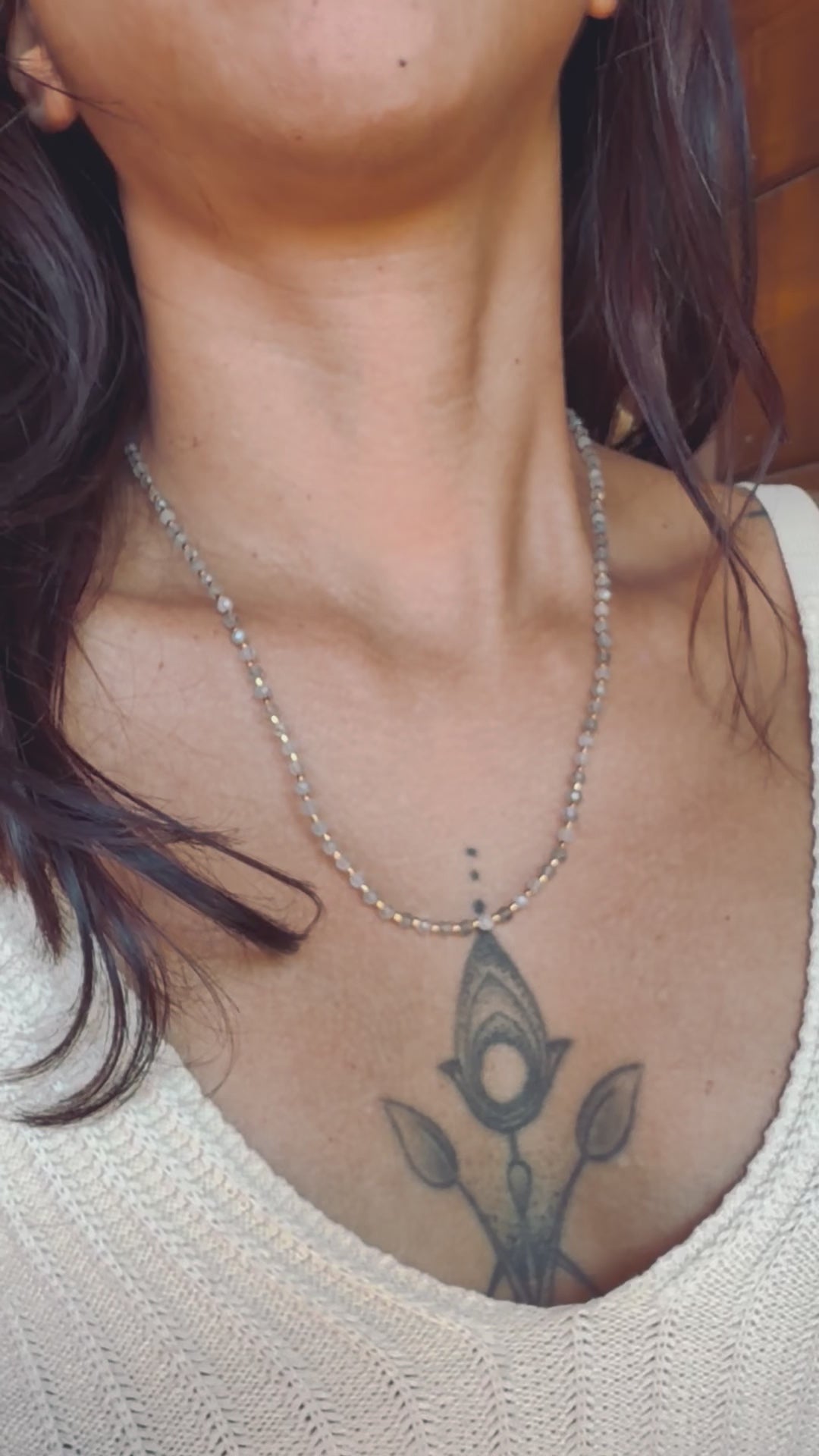 Collier Iris - Labradorite